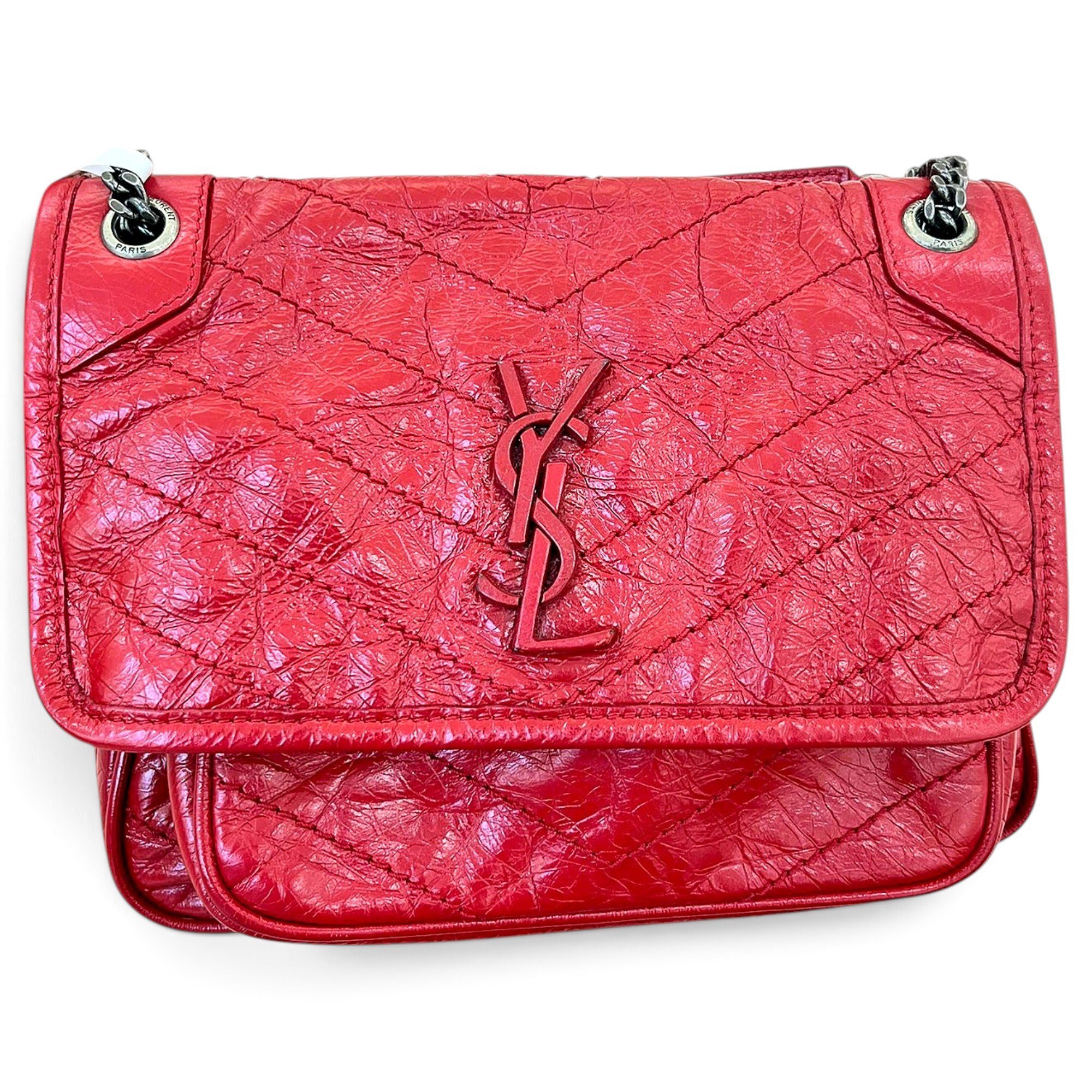 Niki leather crossbody bag