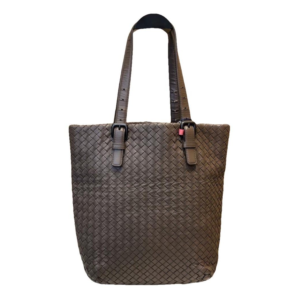 Fourre-Tout leather handbag