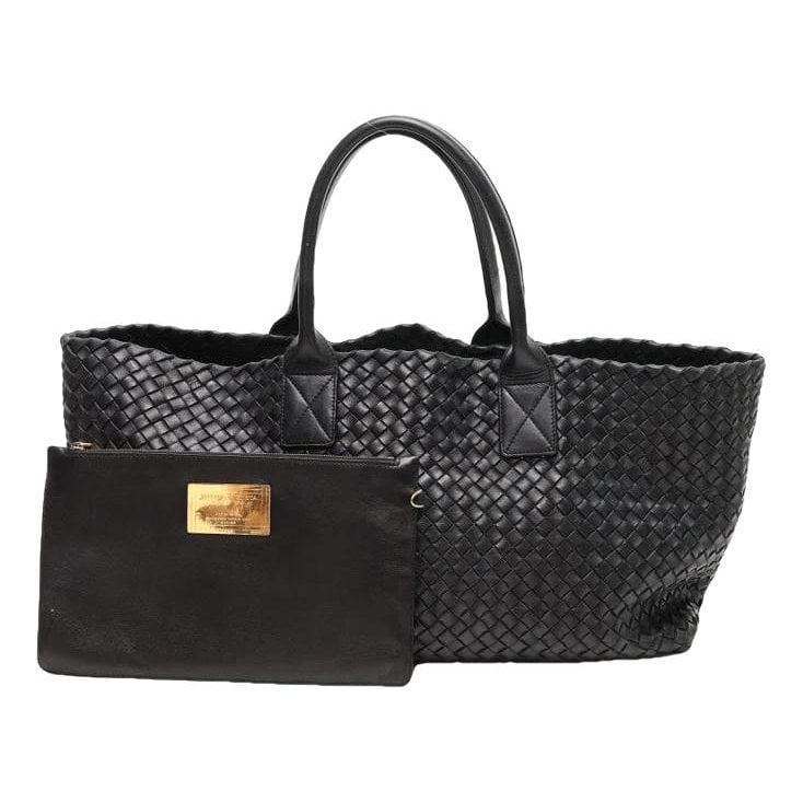 Cabat leather tote