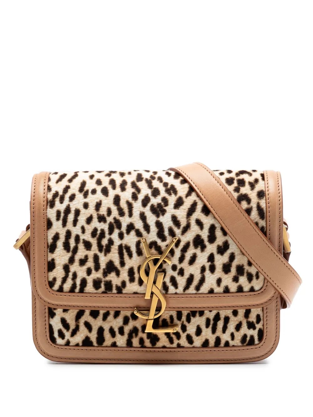 2021 Small Calf Hair Leopard Print Solferino Satchel In Box crossbody bag