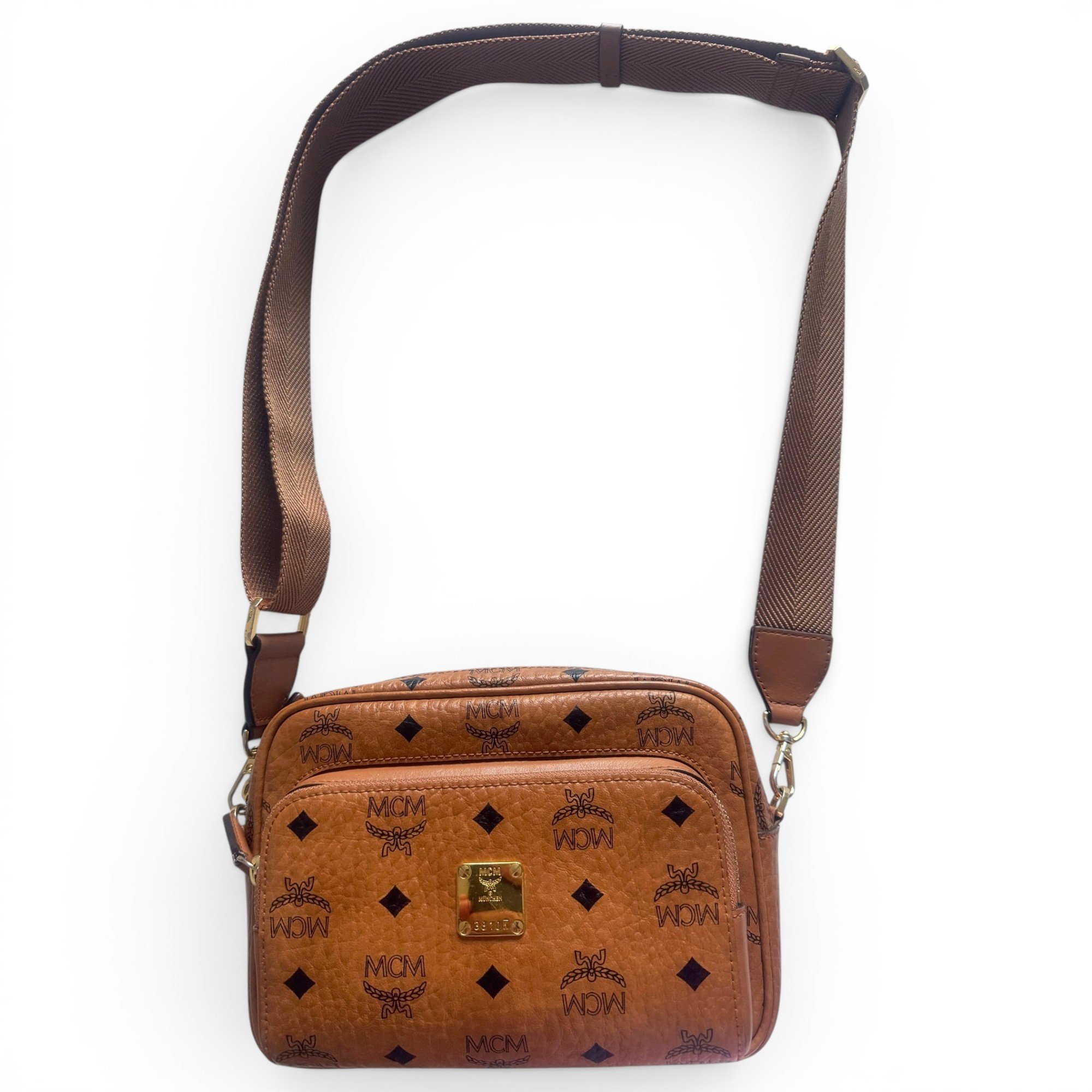 Leather crossbody bag