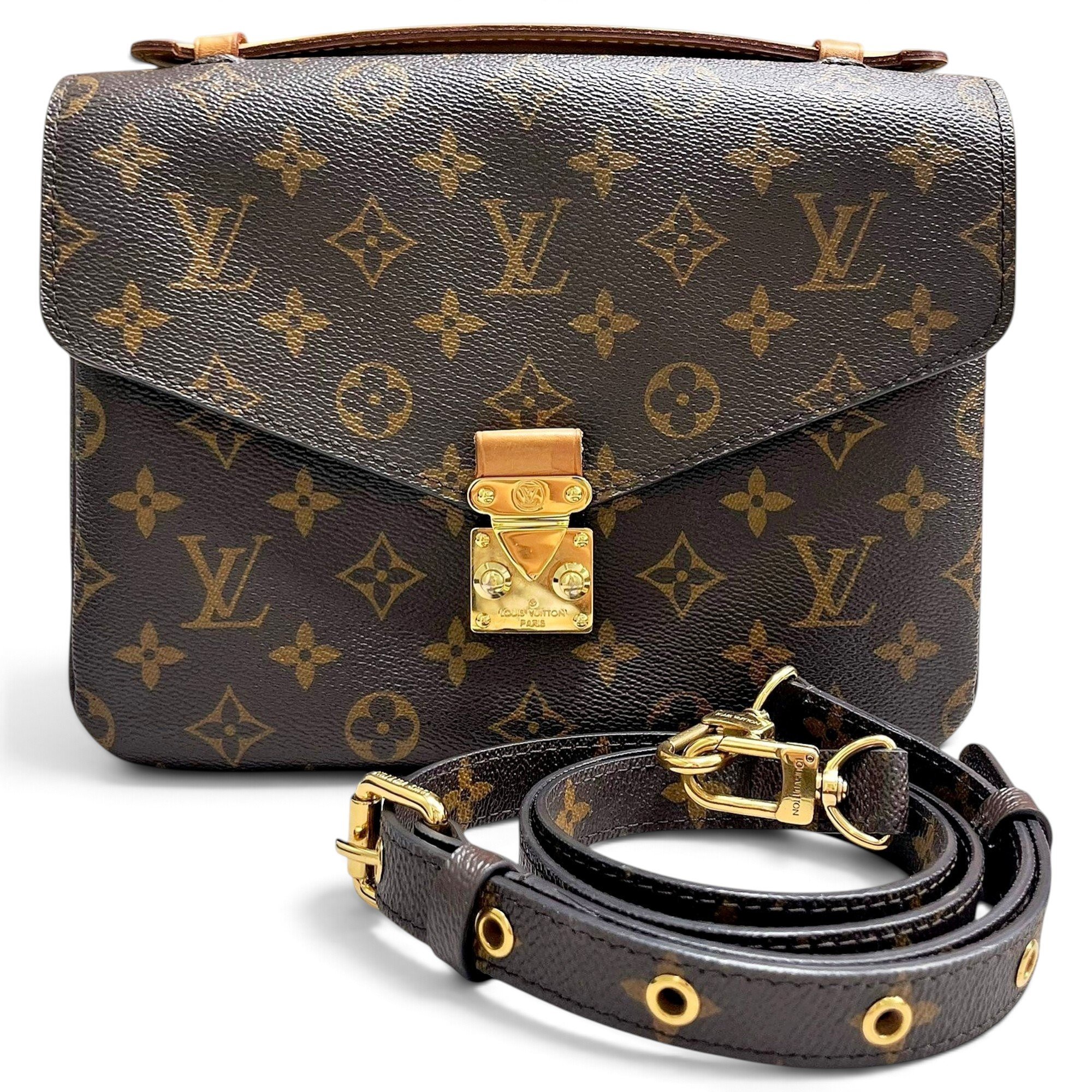 Metis leather handbag