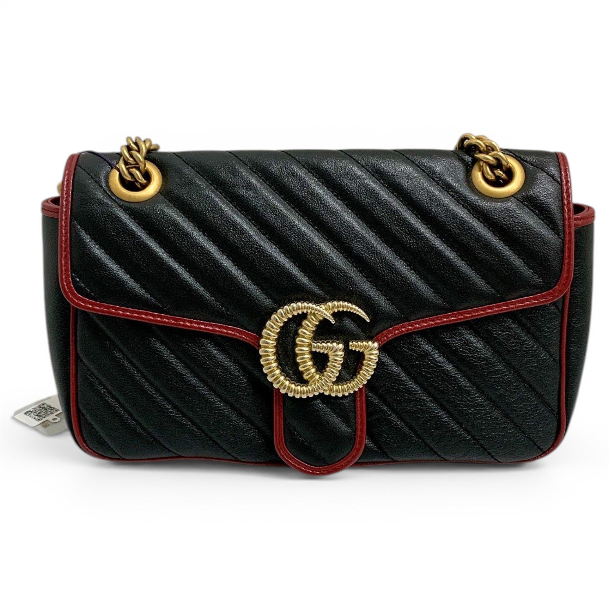 GG Marmont Flap leather crossbody bag