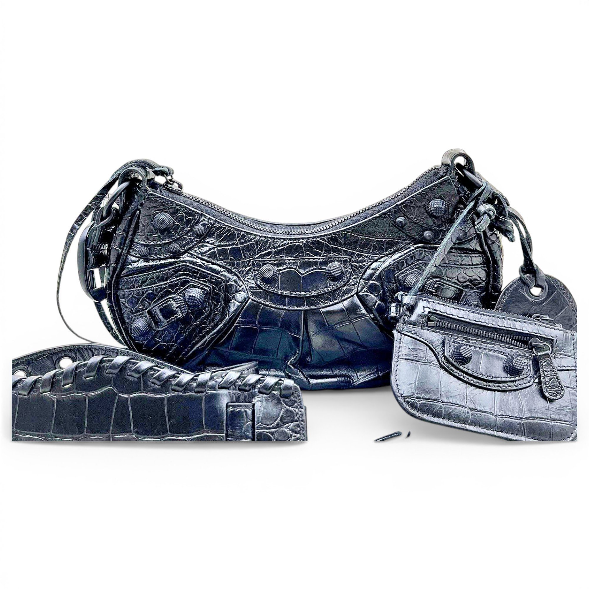 Le Cagole leather handbag