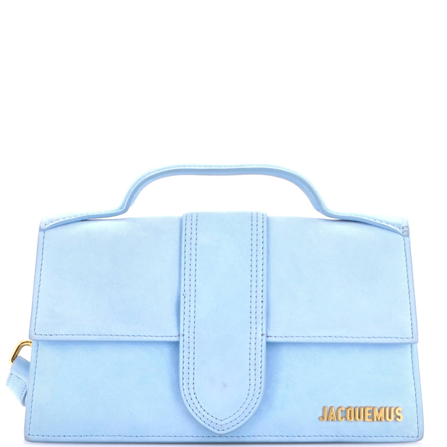 Le Grand Bambino Flap Bag Suede