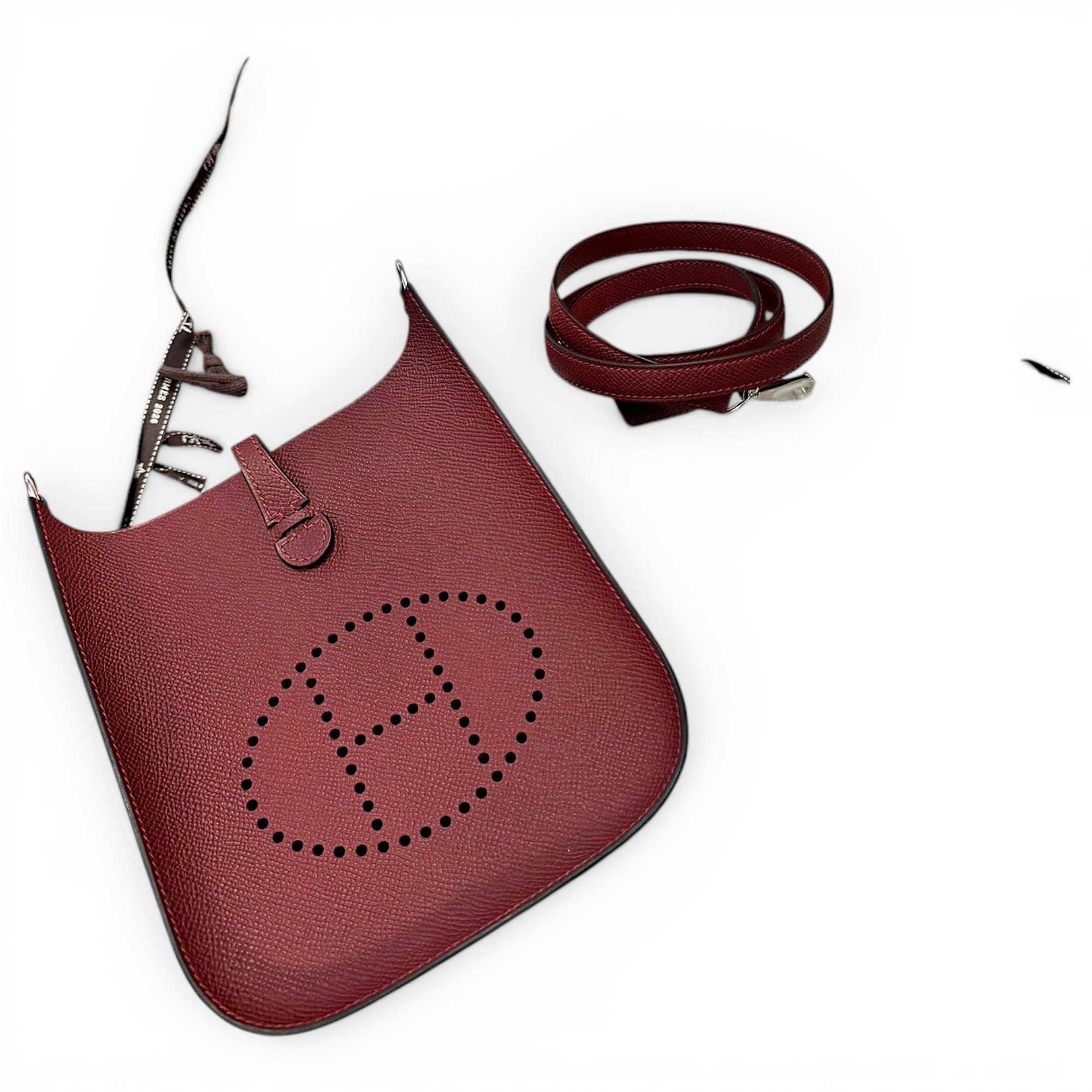 Evelyne leather crossbody bag