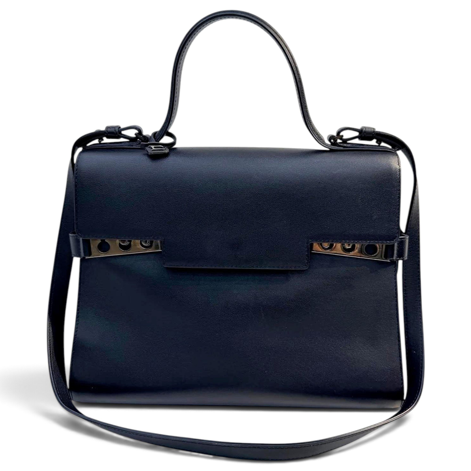 Tempête leather handbag