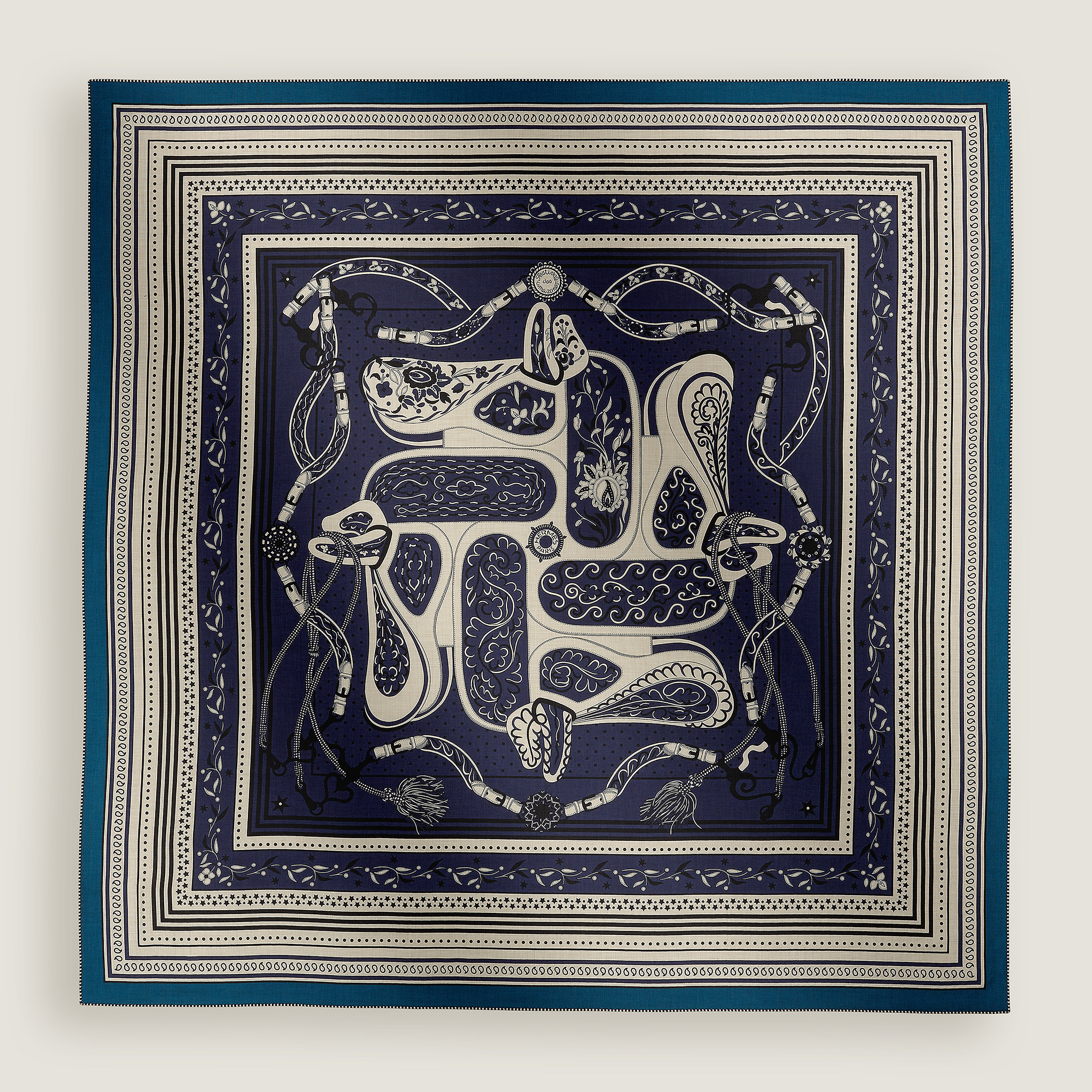 Festival des Amazones Bandana shawl 140