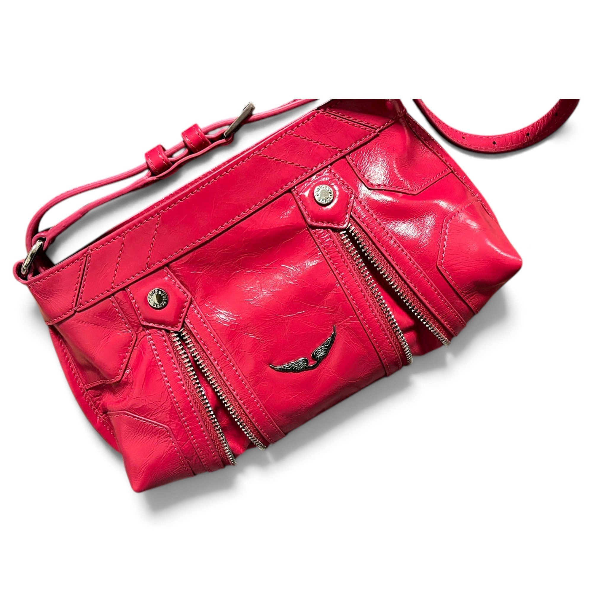 Leather handbag