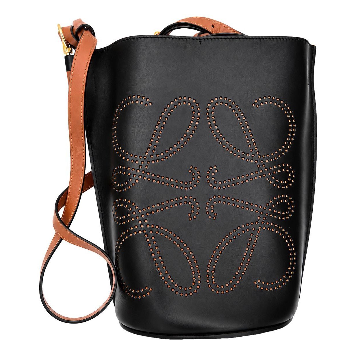 Gate Bucket leather crossbody bag
