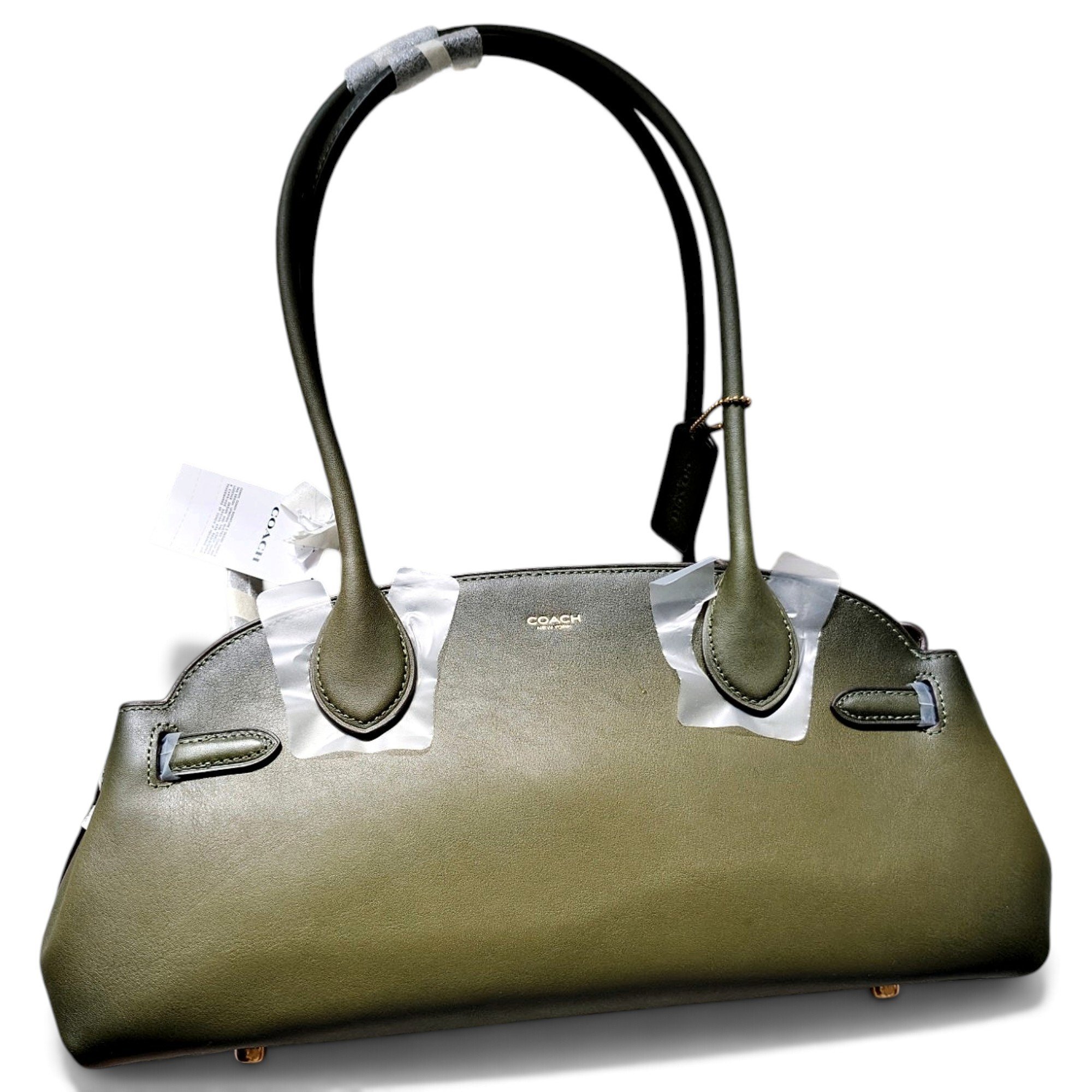 Leather satchel