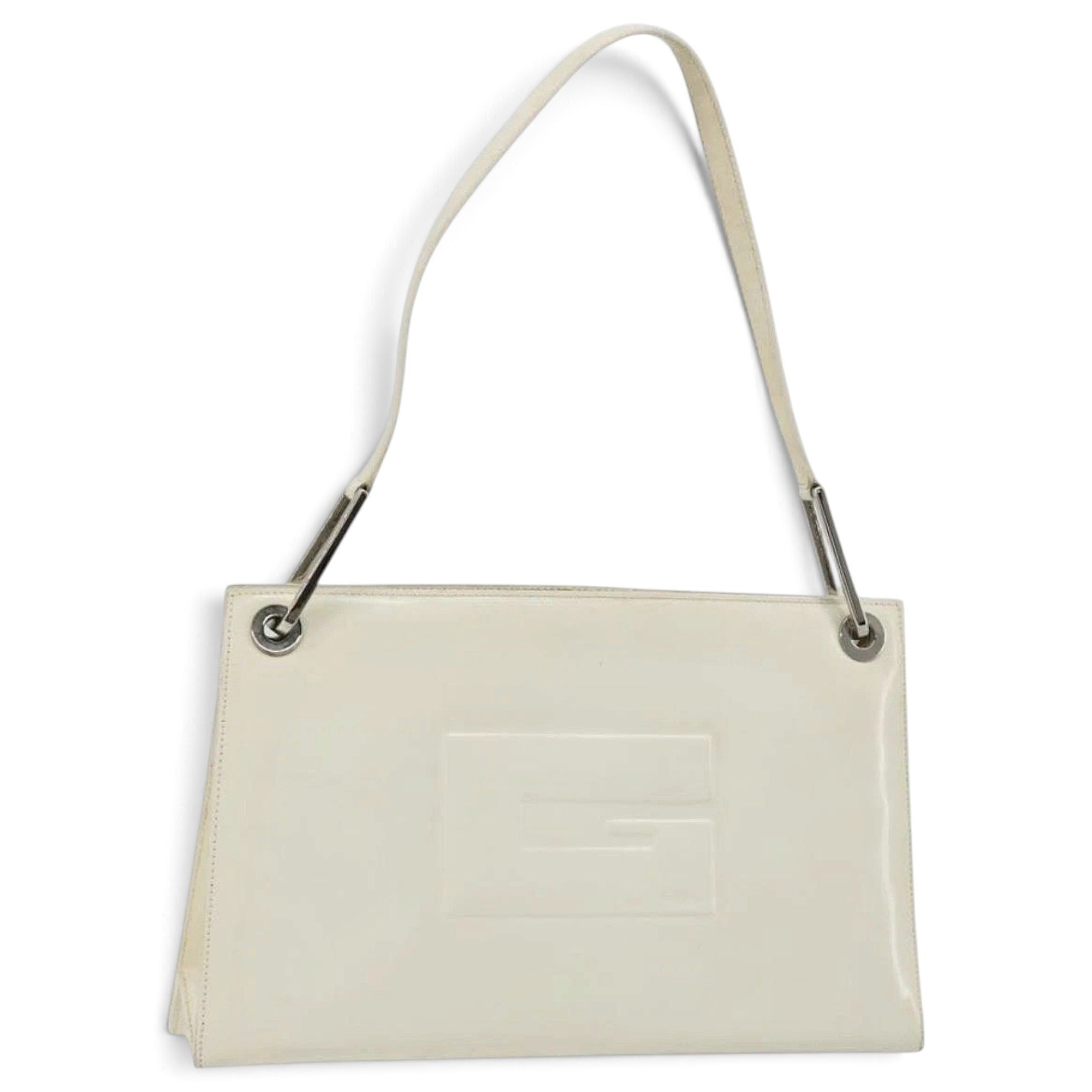 Patent leather handbag