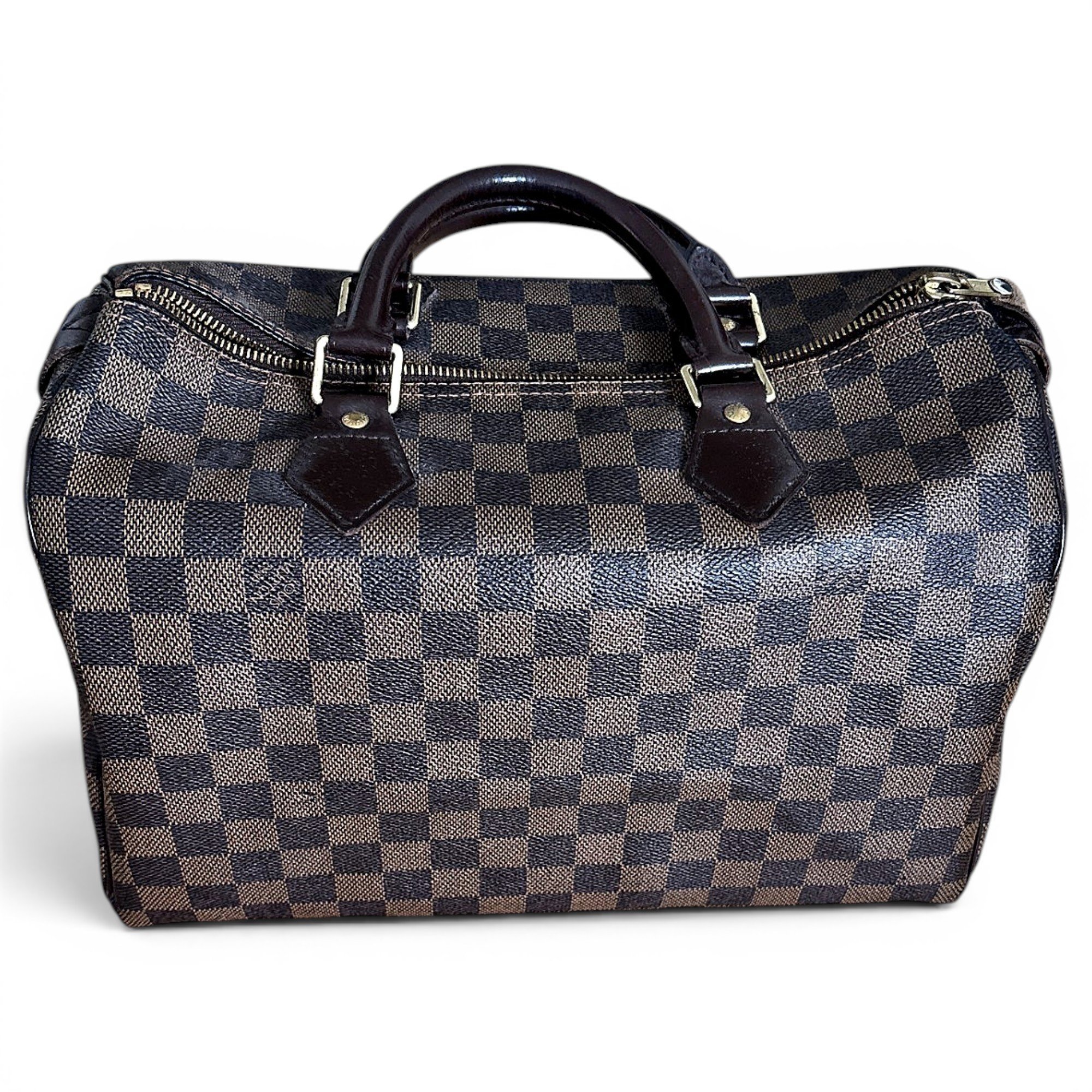 Speedy leather handbag