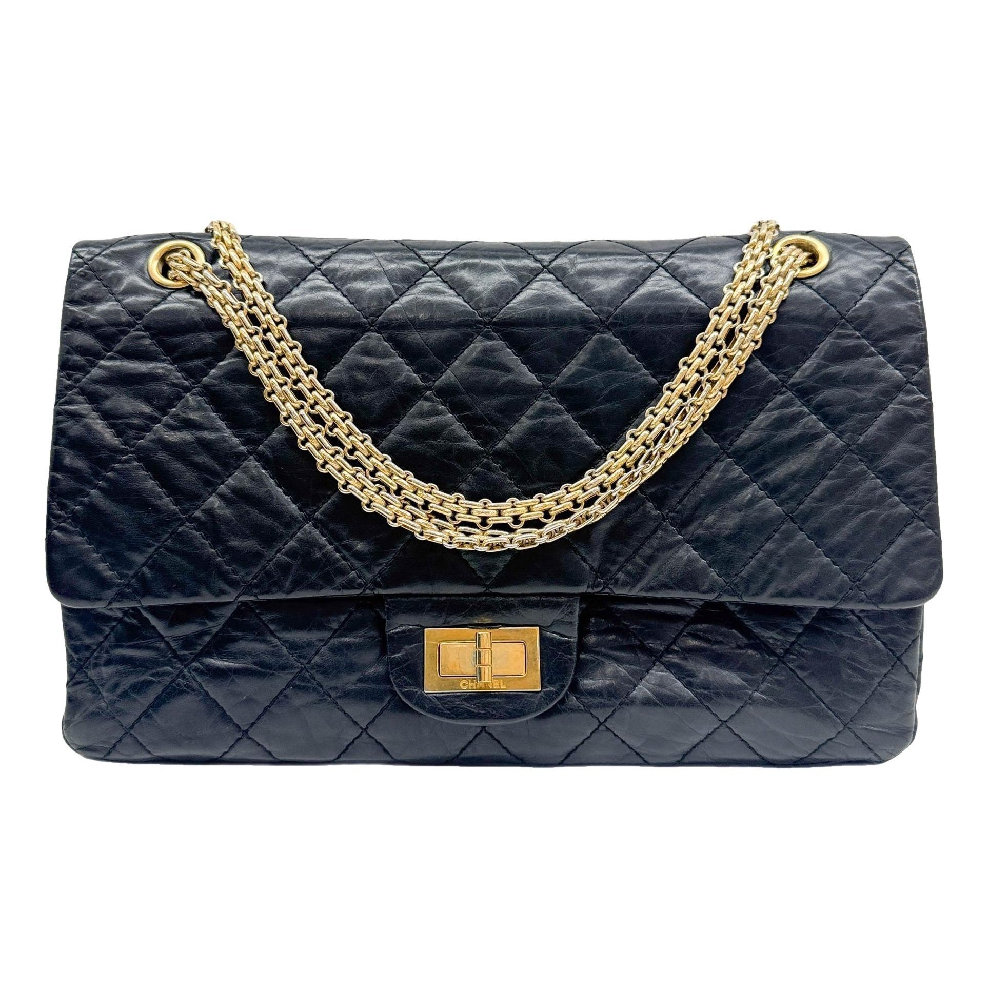 2.55 leather handbag