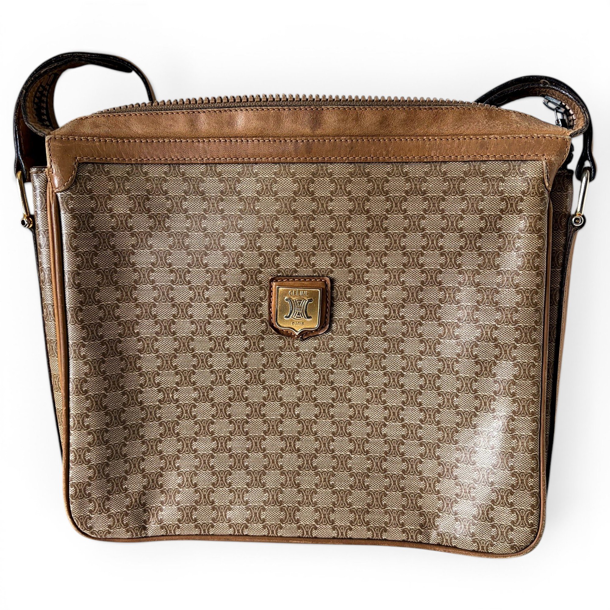 Leather crossbody bag