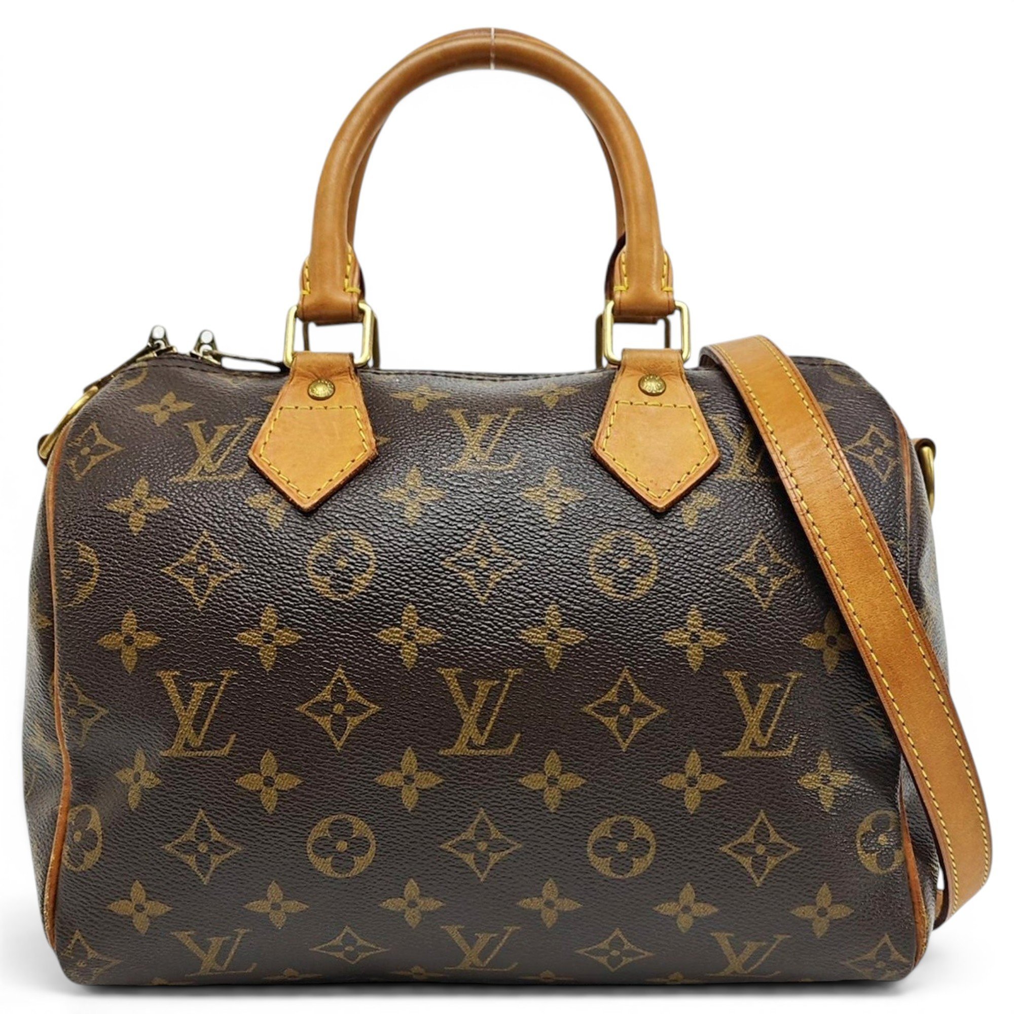Nano Speedy / Mini HL leather handbag