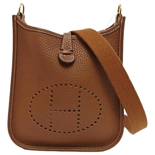 Evelyne leather crossbody bag
