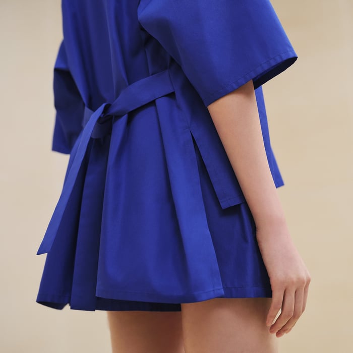 Bleu Outremer Beach Shirt