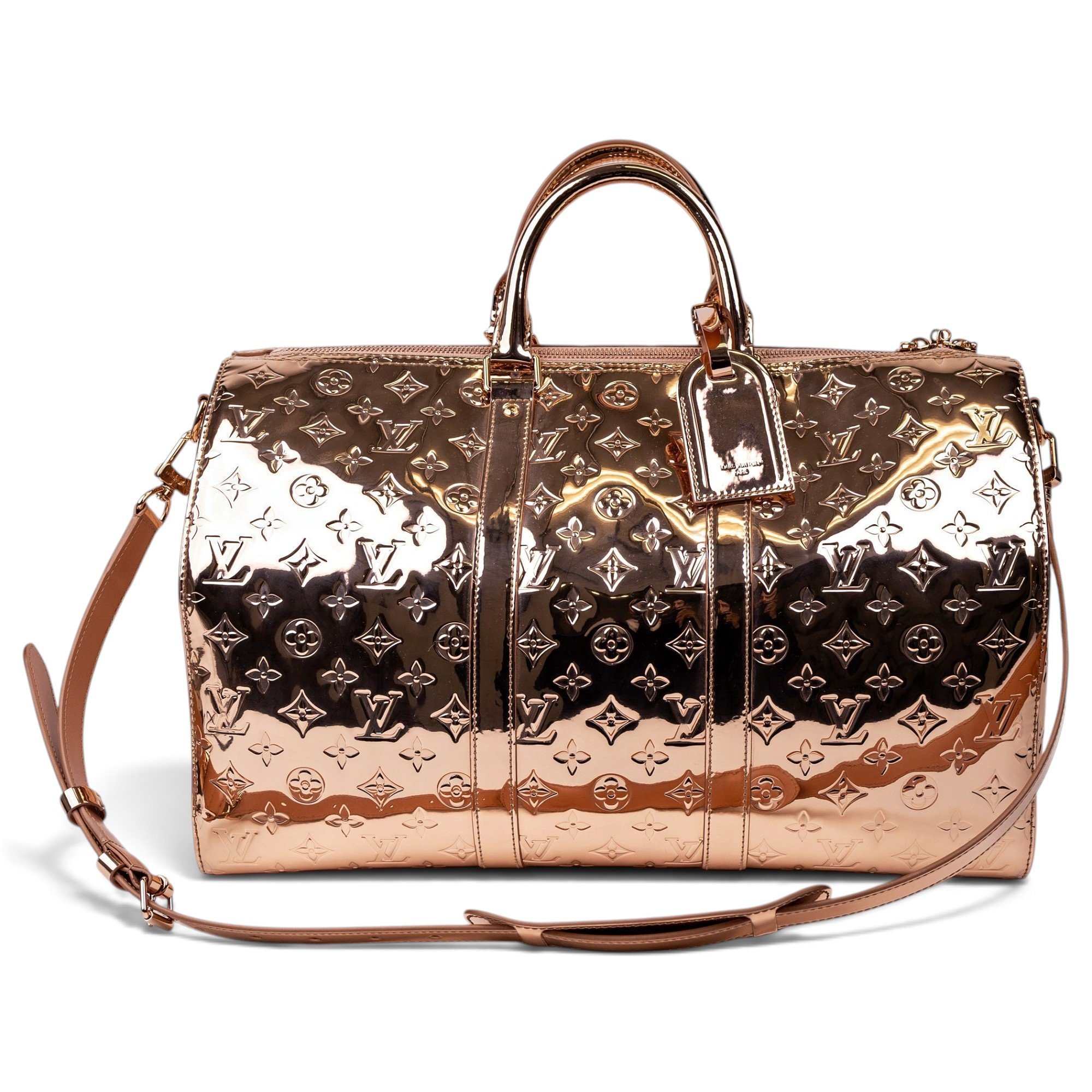 Speedy Bandoulière patent leather handbag