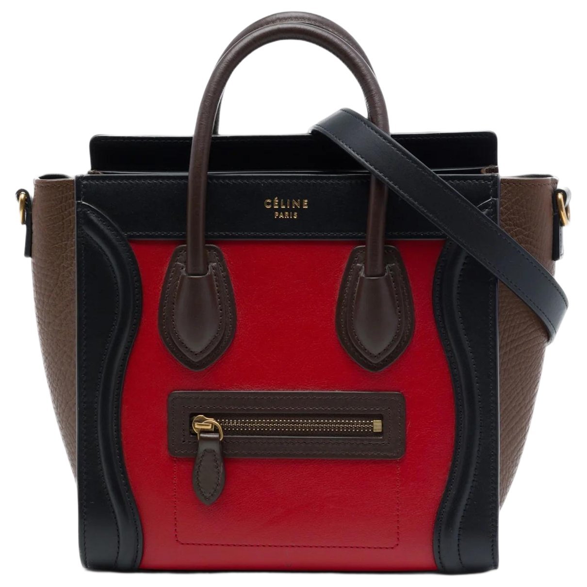Luggage leather satchel