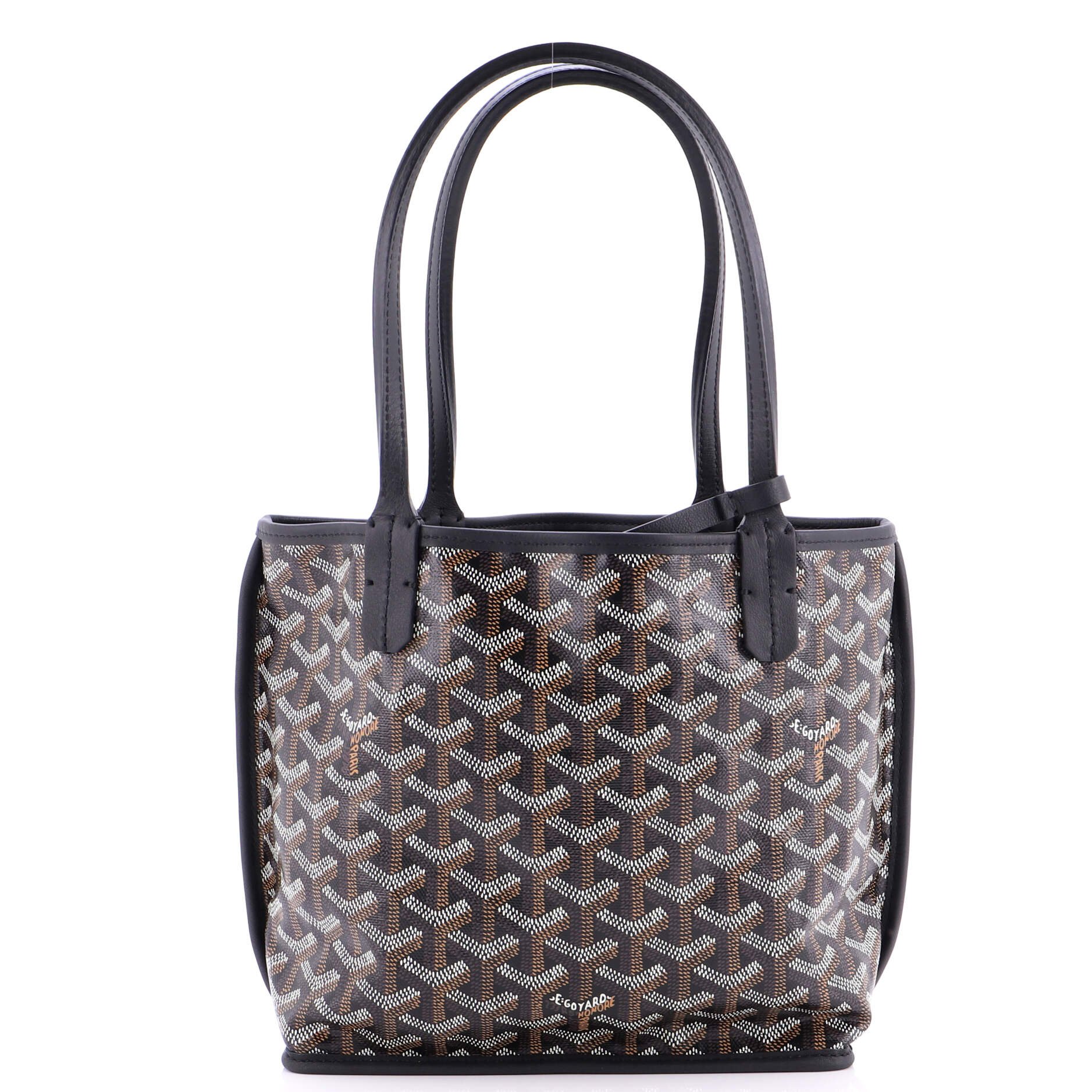 Goyard Anjou Reversible Tote Coated Canvas Mini