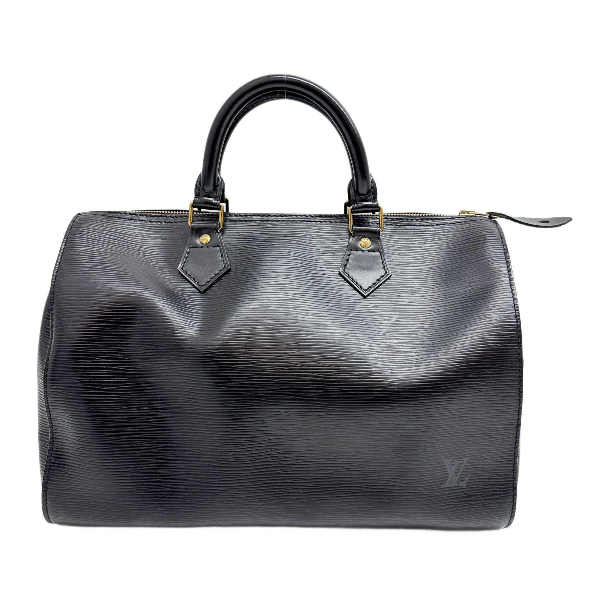 Speedy leather handbag