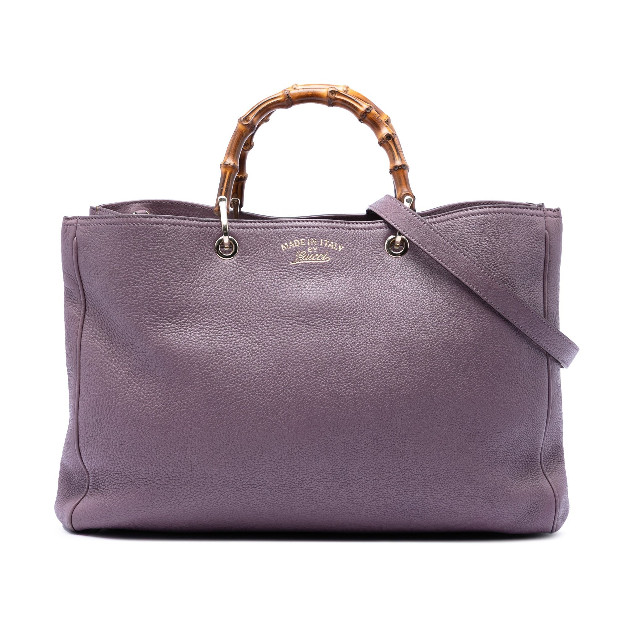 Leather tote