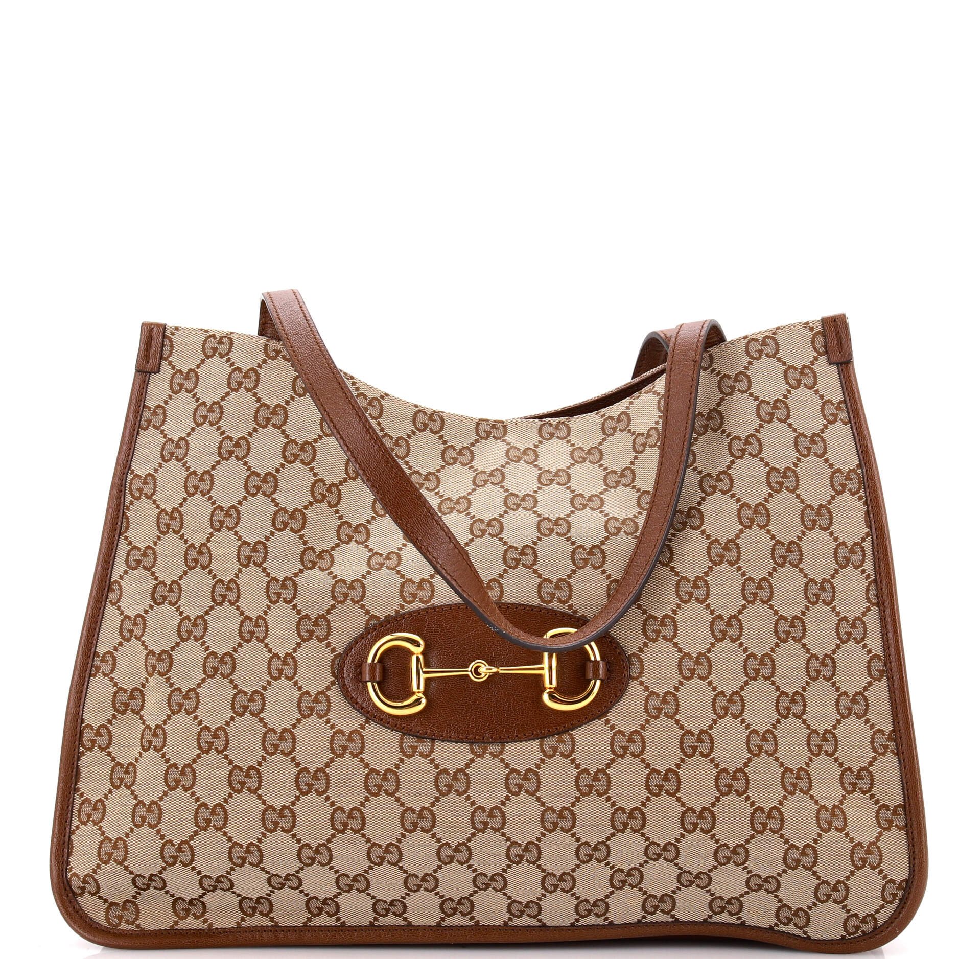 Horsebit 1955 Tote GG Canvas with Leather Medium