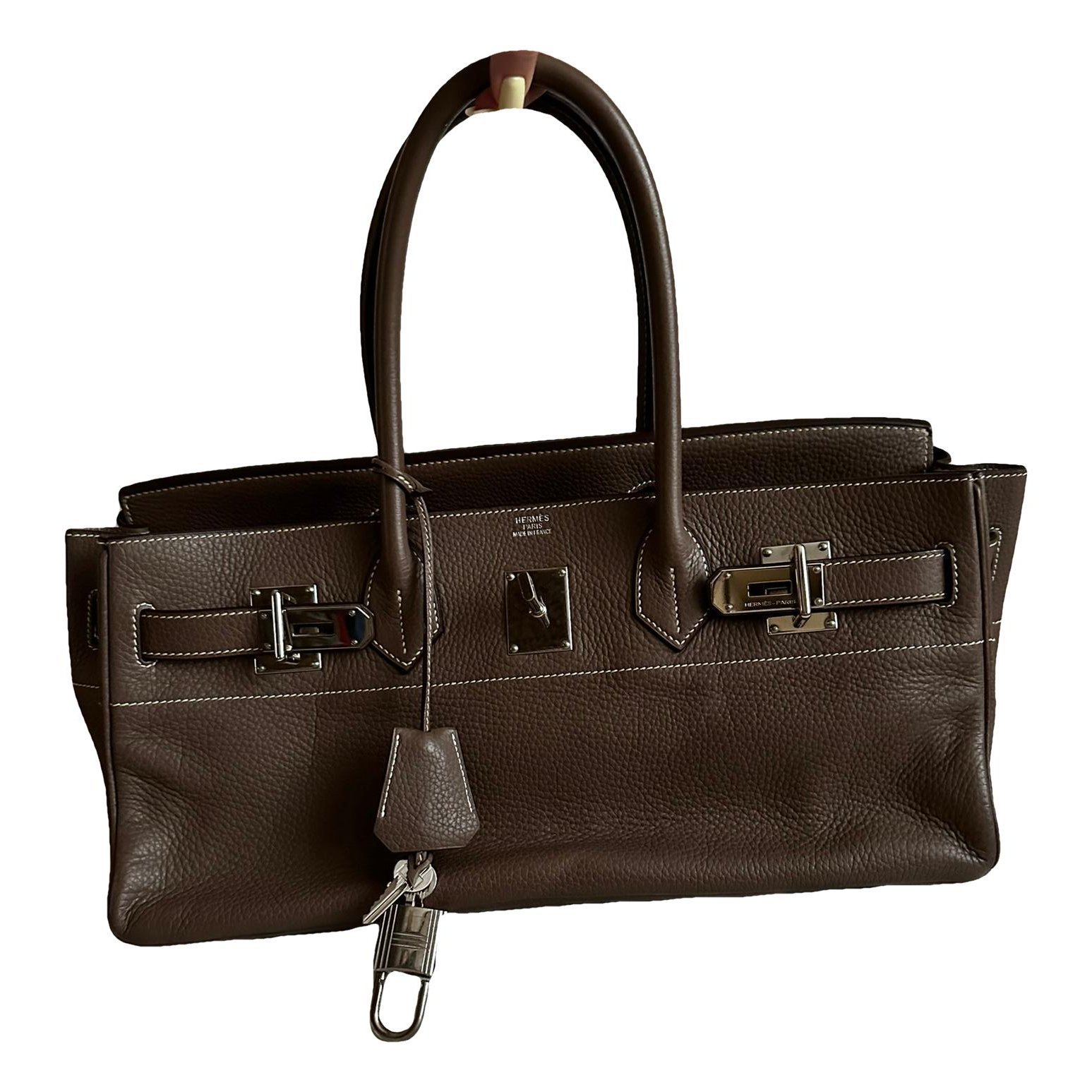 Birkin Shoulder leather handbag
