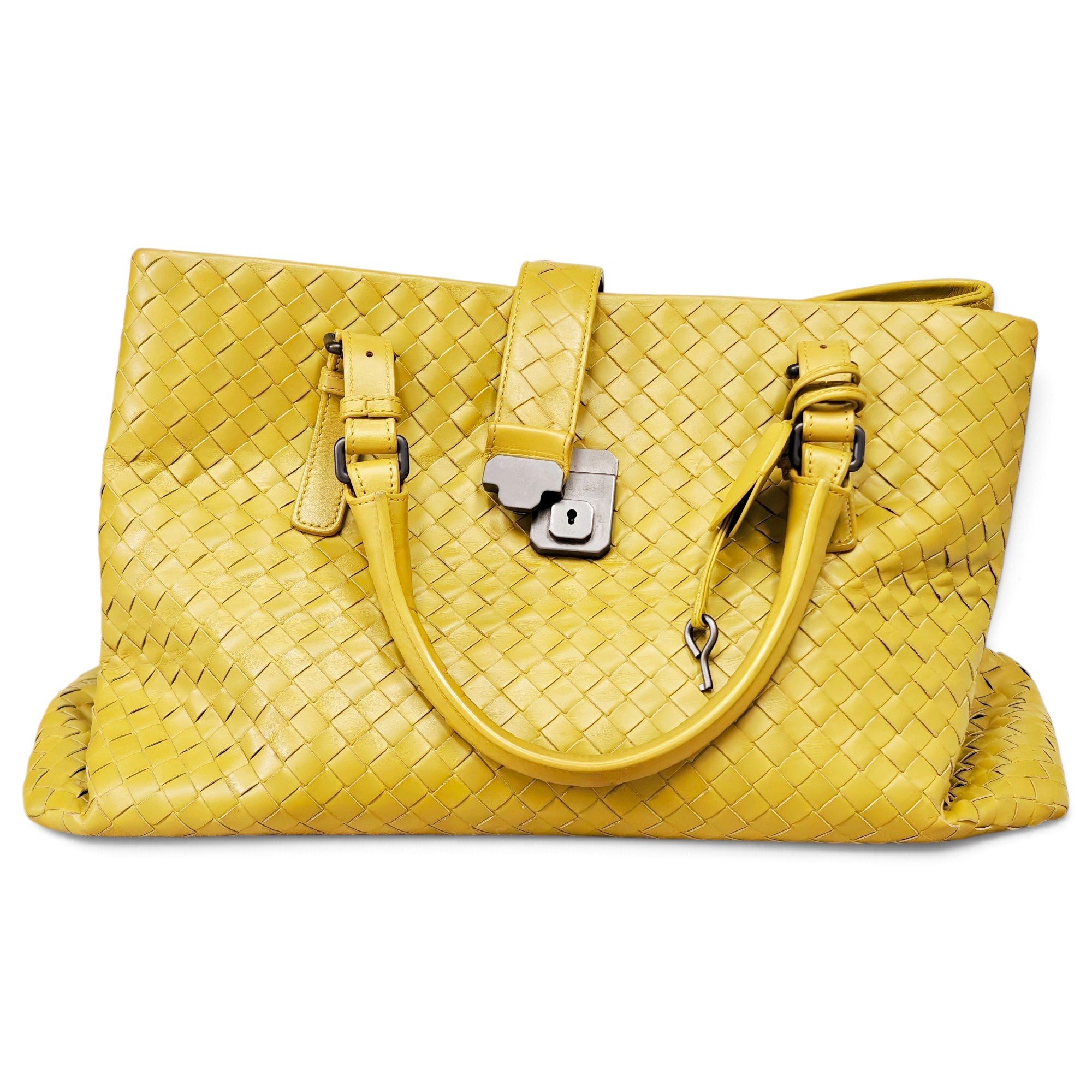Bottega Veneta Roma leather tote