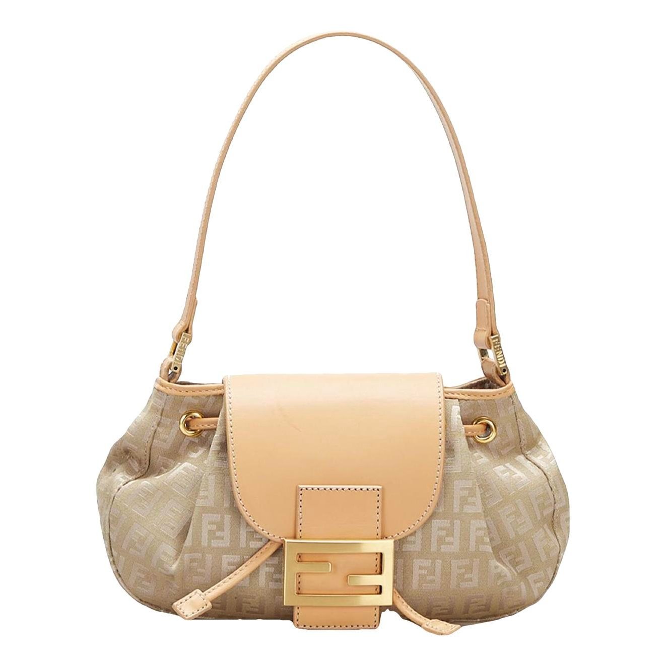 Croissant cloth handbag