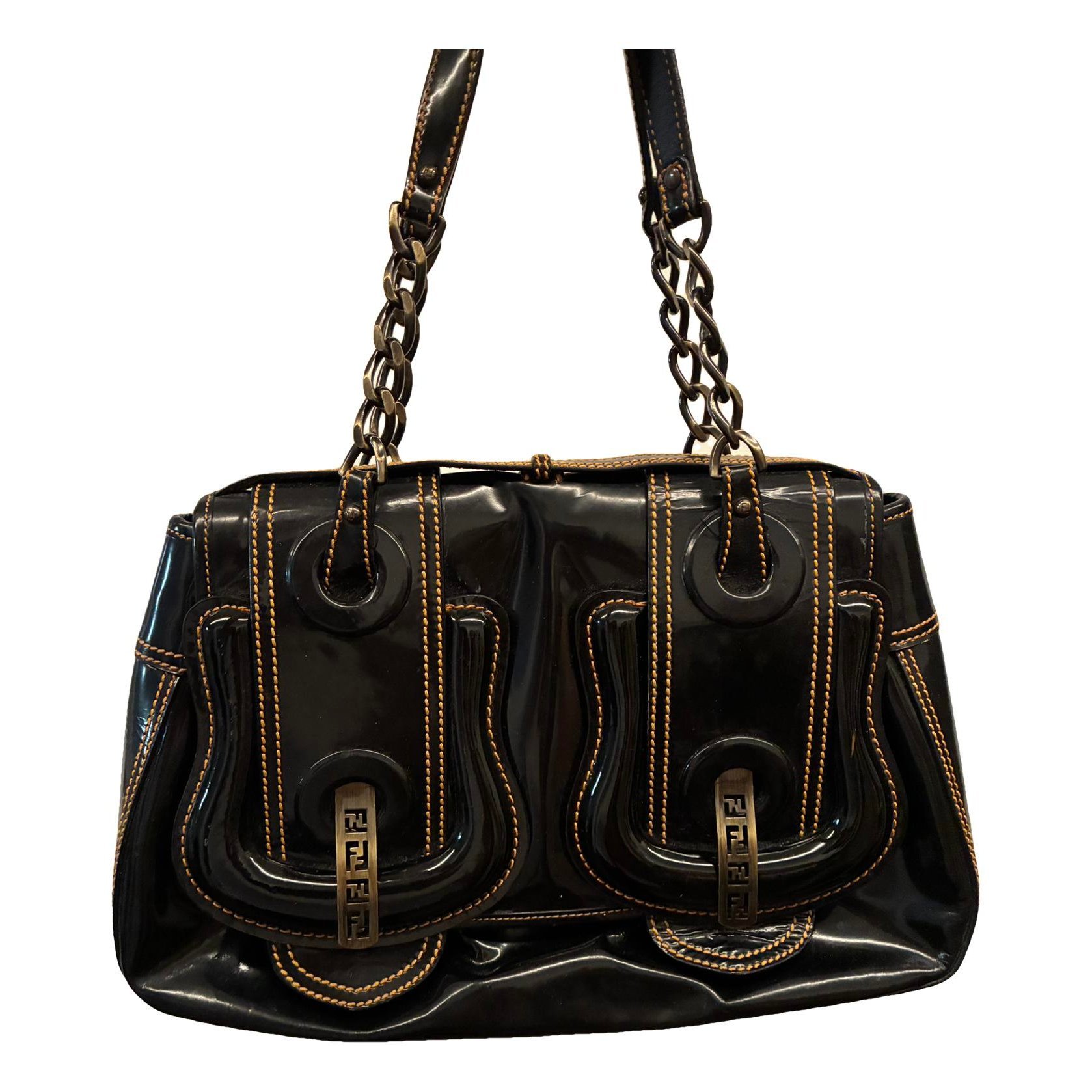 Bag patent leather handbag