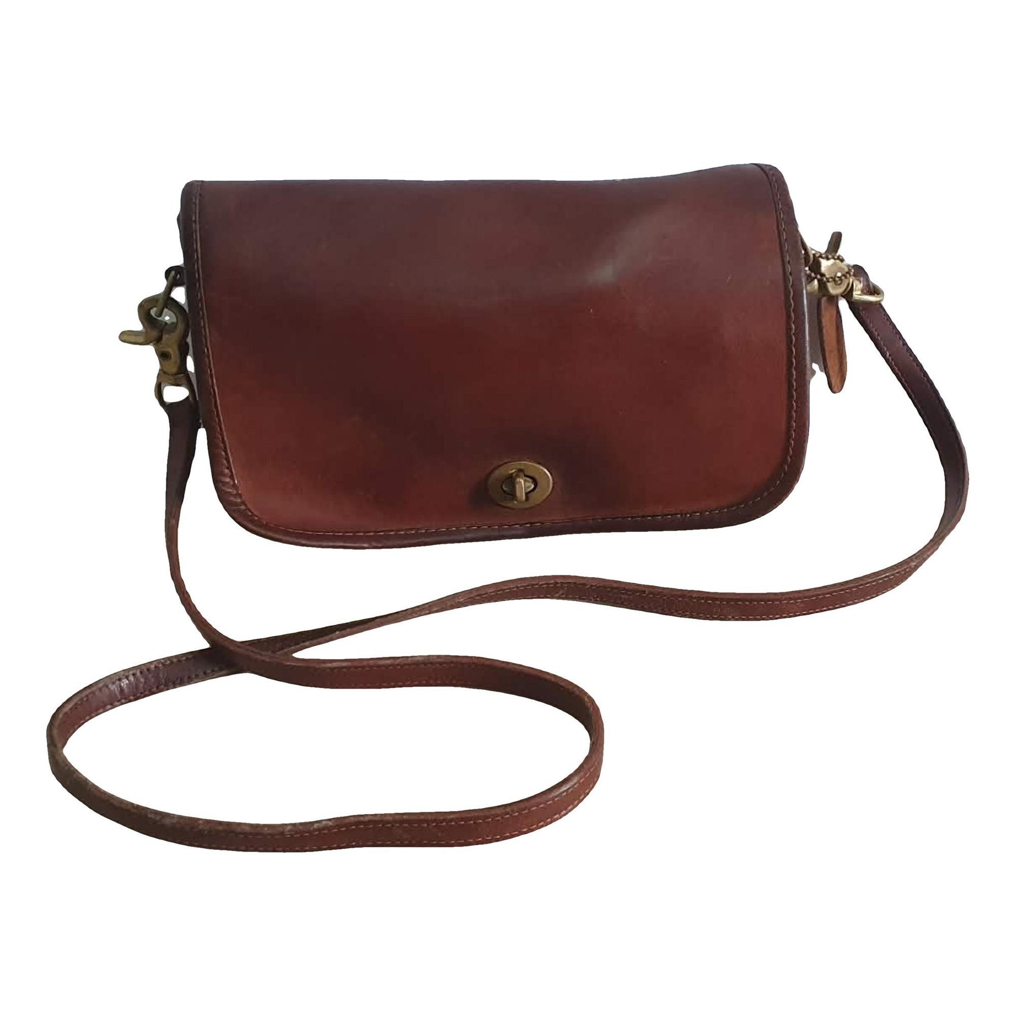 Leather crossbody bag