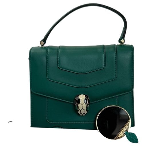 Serpenti leather crossbody bag