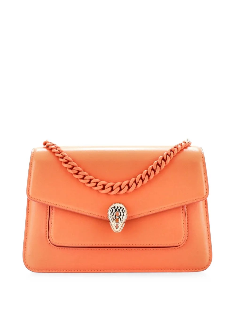 Serpenti Forever Maxi Chain Leather Small crossbody bag