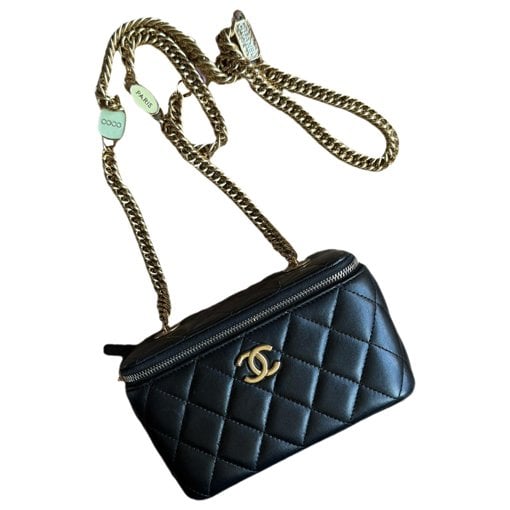Vanity leather mini bag