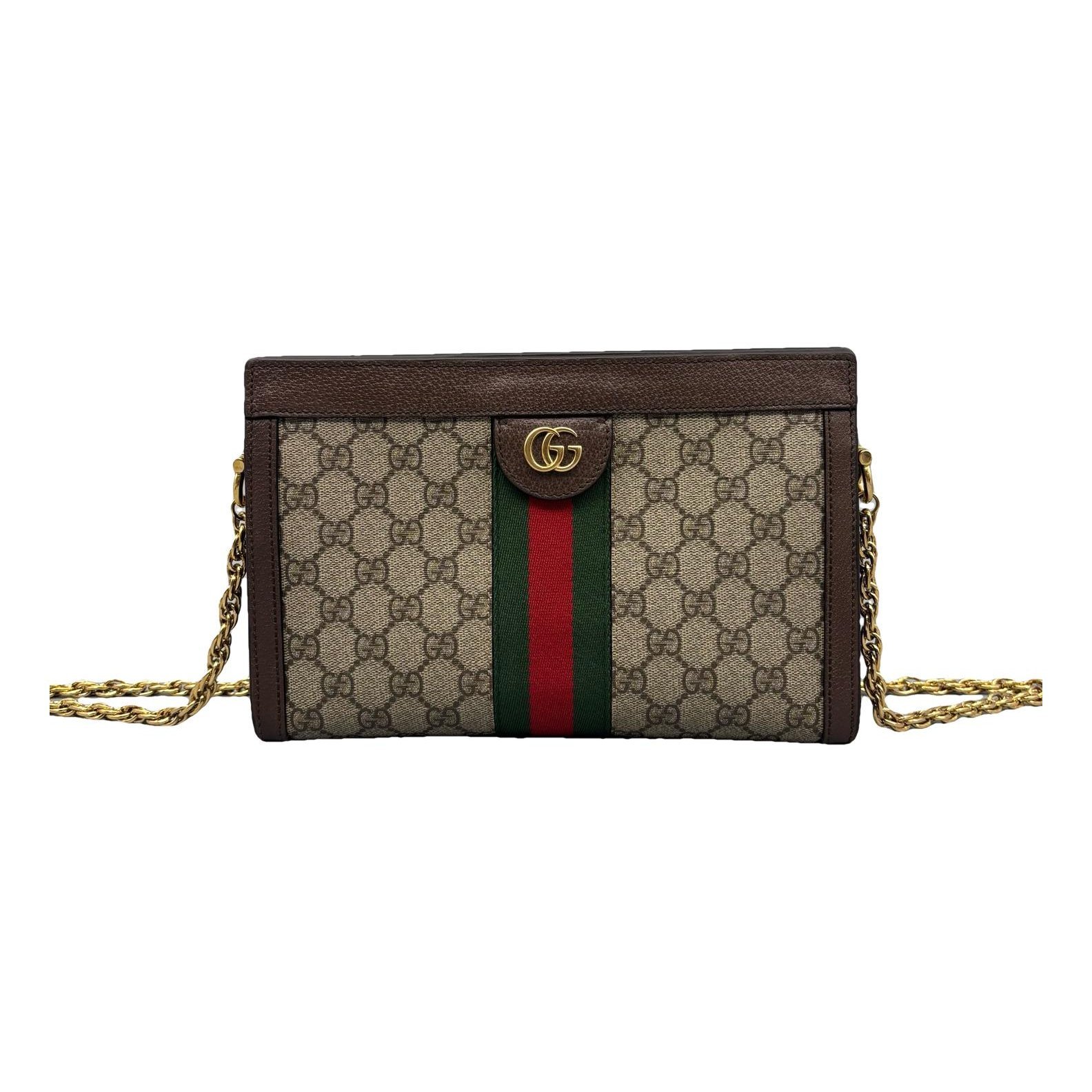 Ophidia Chain leather tote