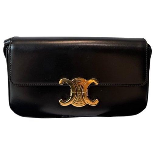 Triomphe Long leather handbag