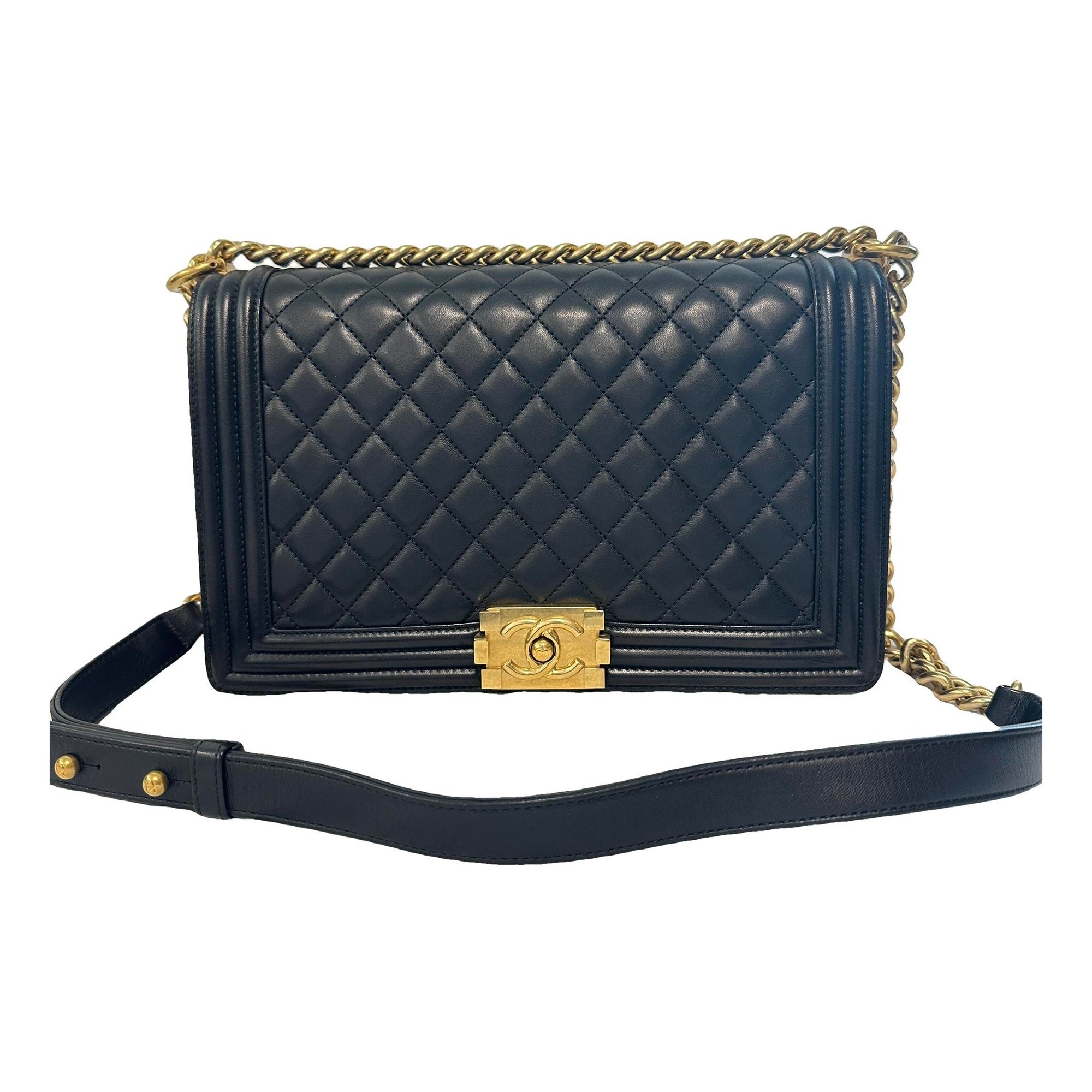 Boy leather crossbody bag