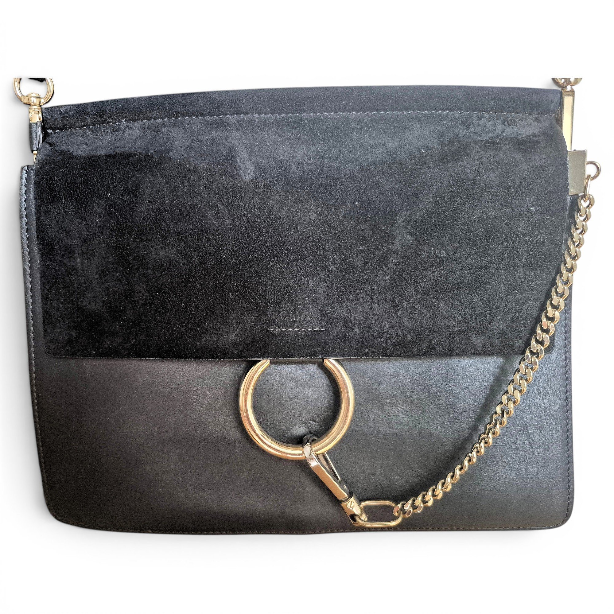 Faye leather handbag