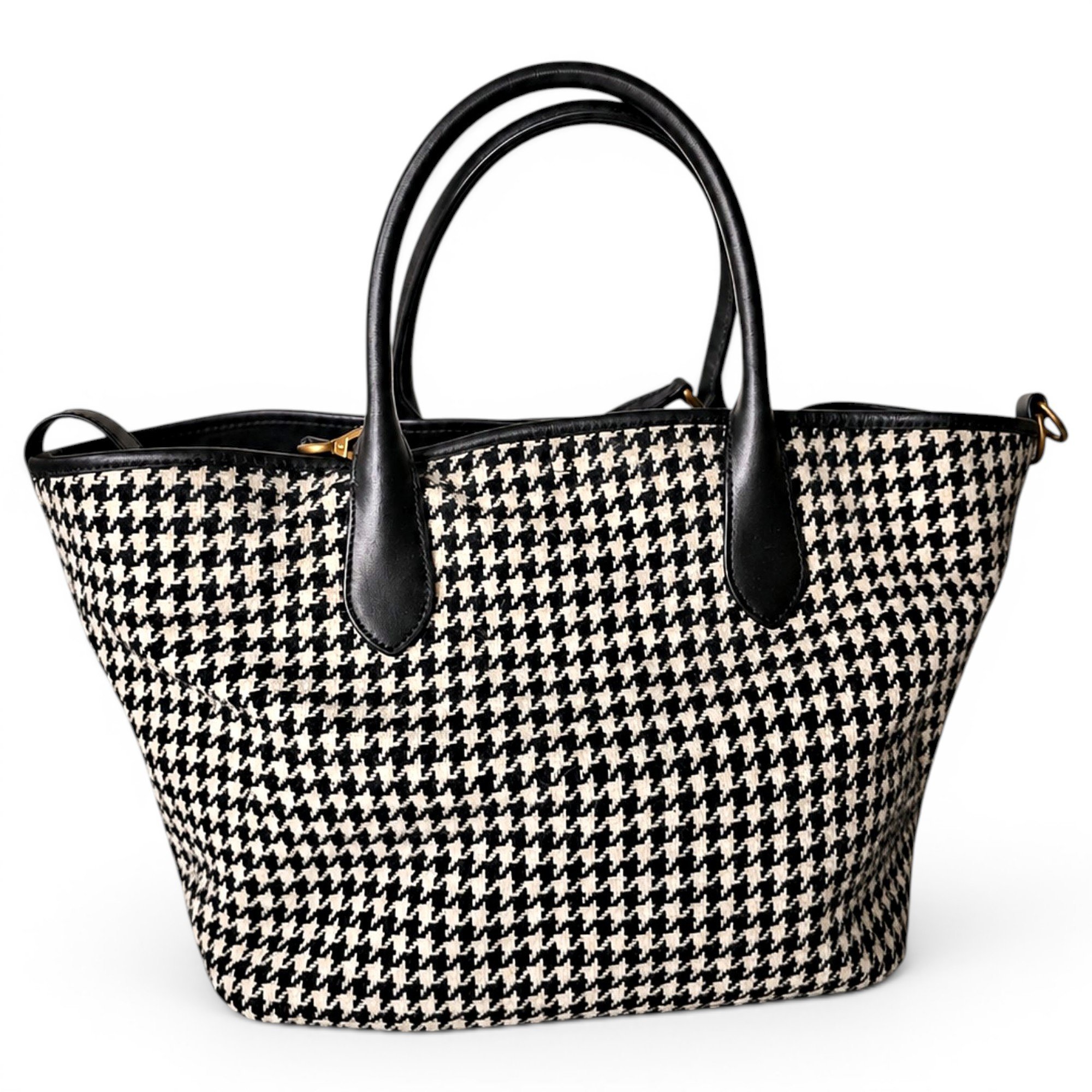 Leather tote