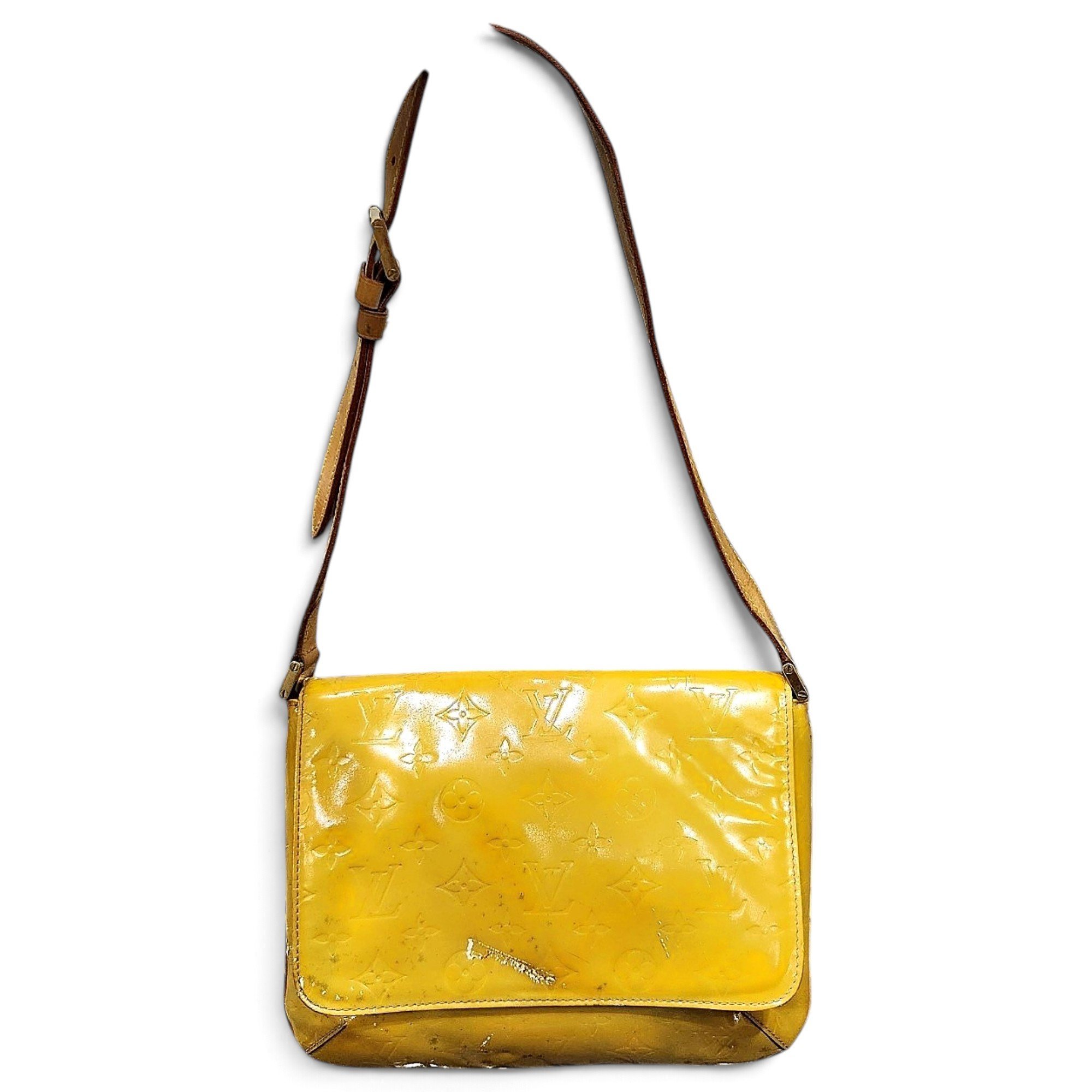 Lexington patent leather handbag