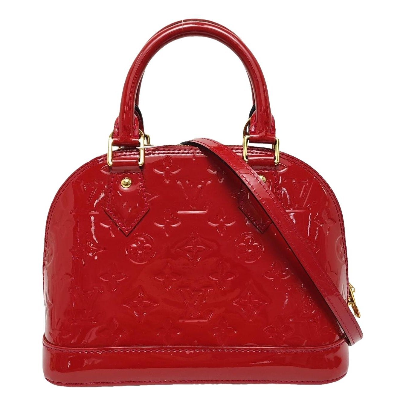 Alma patent leather handbag