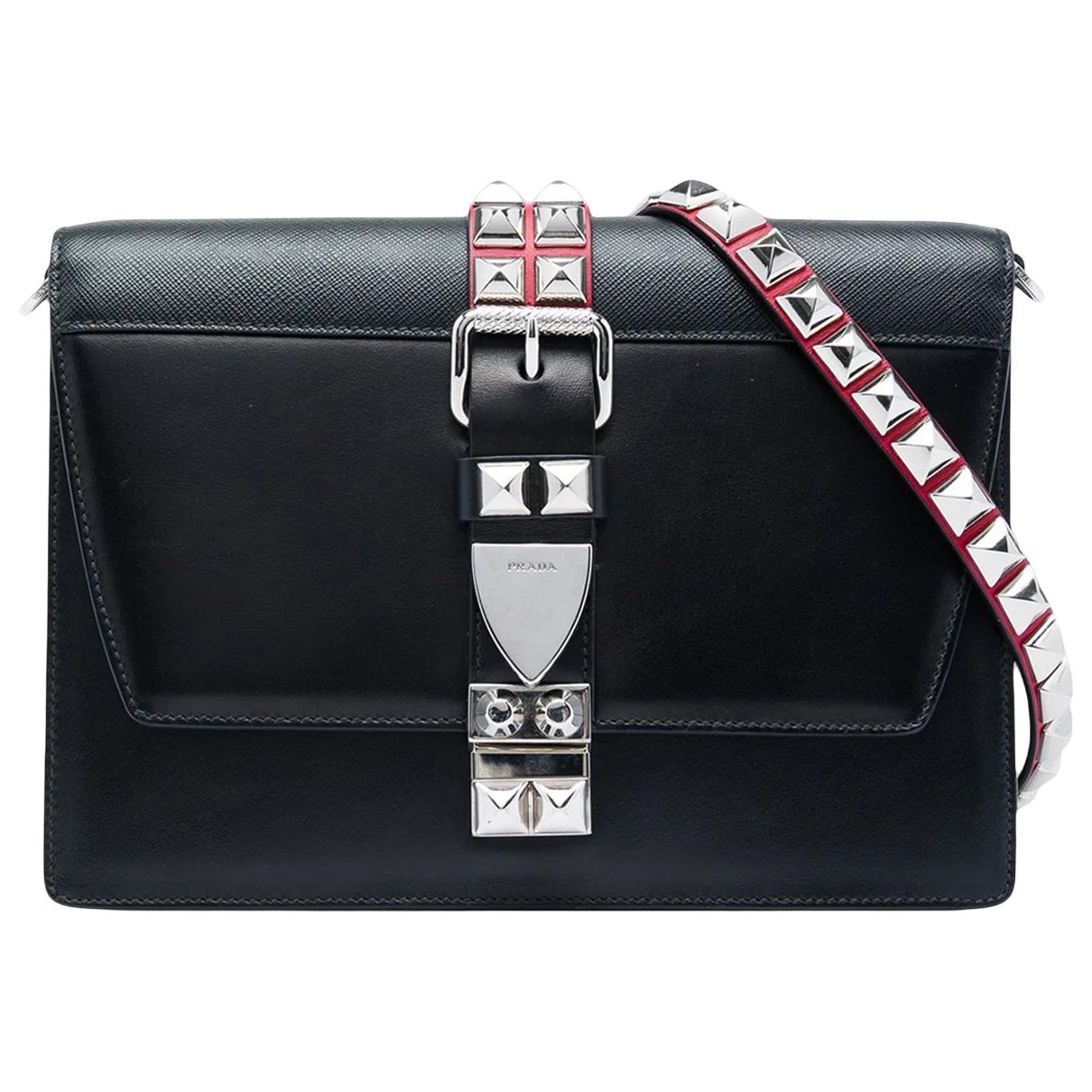 Elektra leather crossbody bag