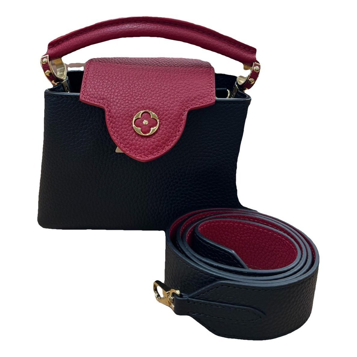 Capucines leather handbag