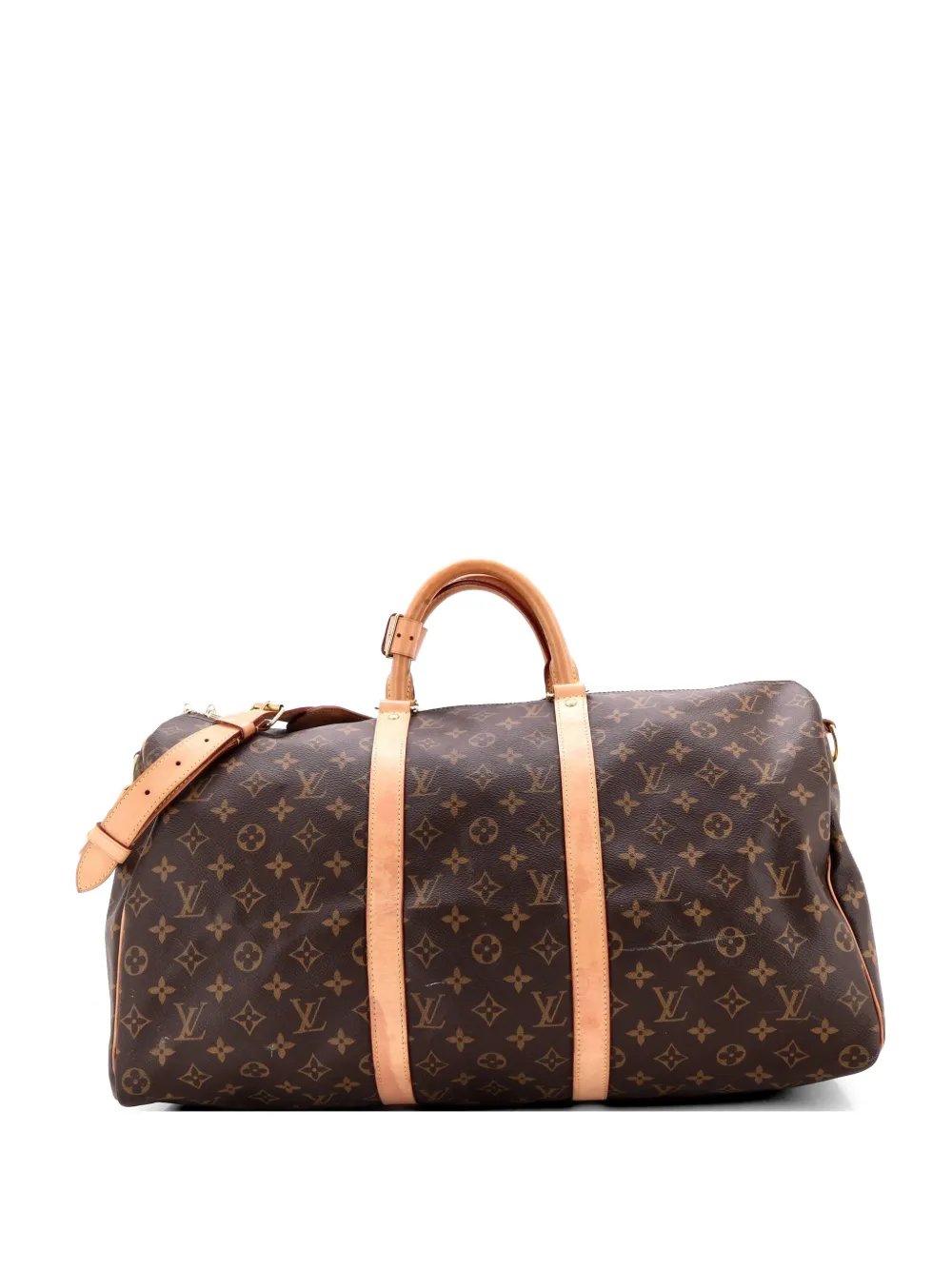 Keepall Bandouliere Bag Monogram Canvas 50 travel bag