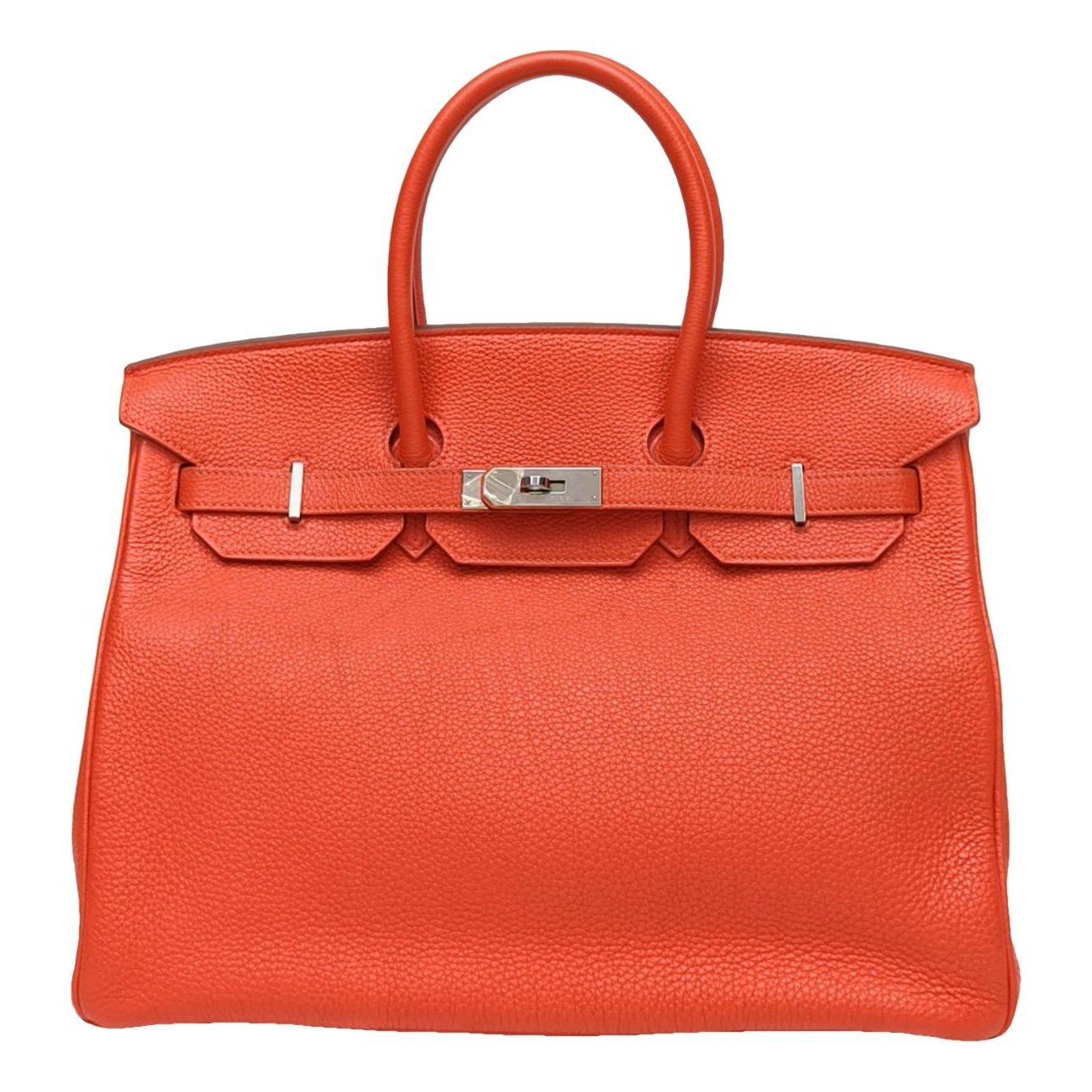 Birkin 35 leather handbag