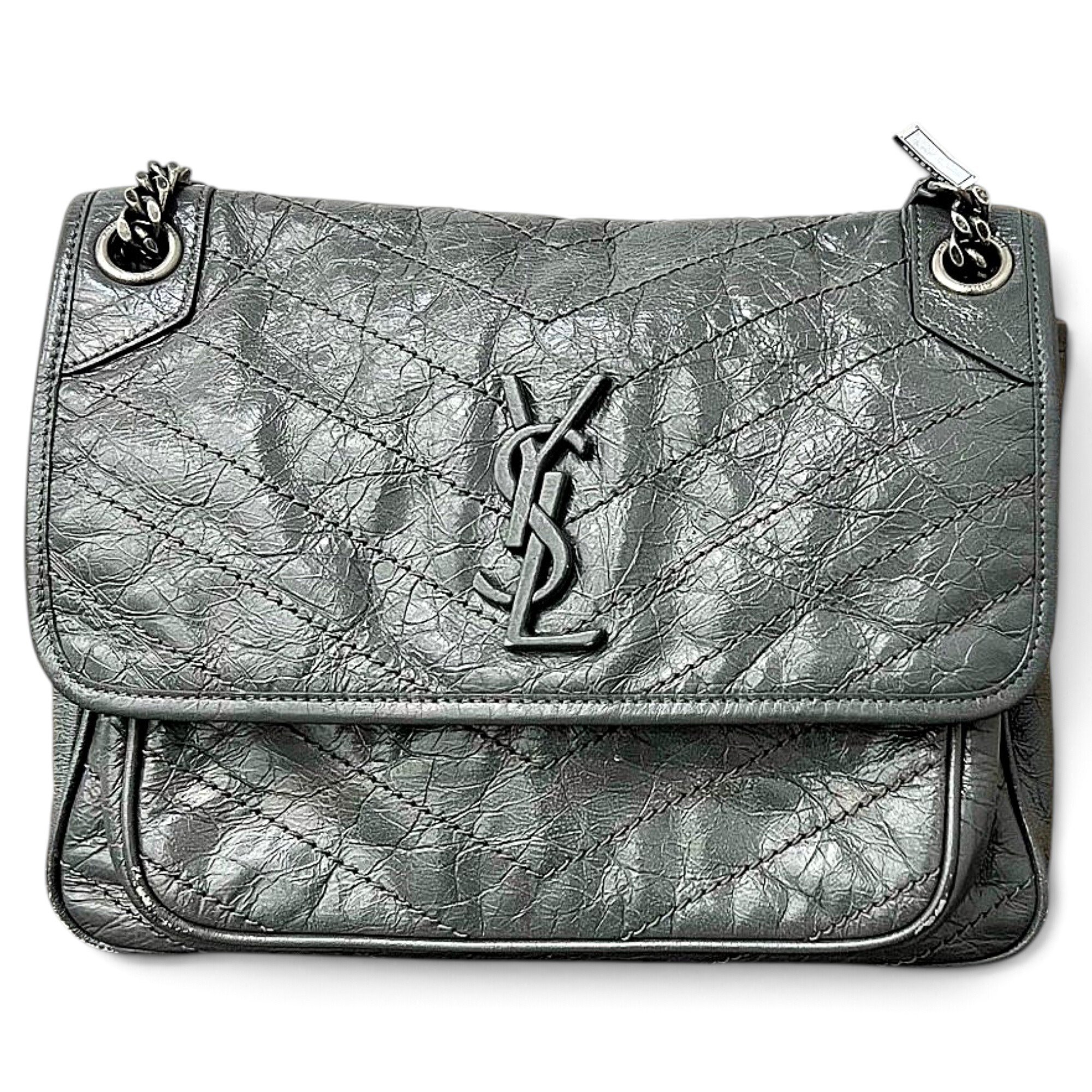 Niki leather crossbody bag
