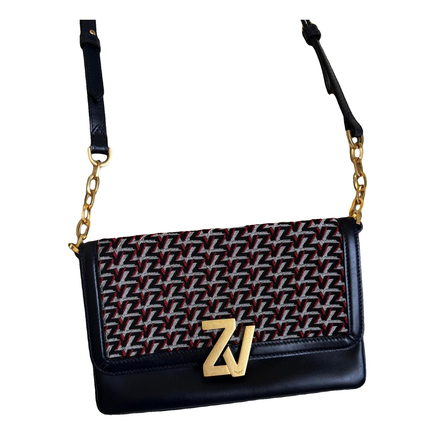 Leather crossbody bag