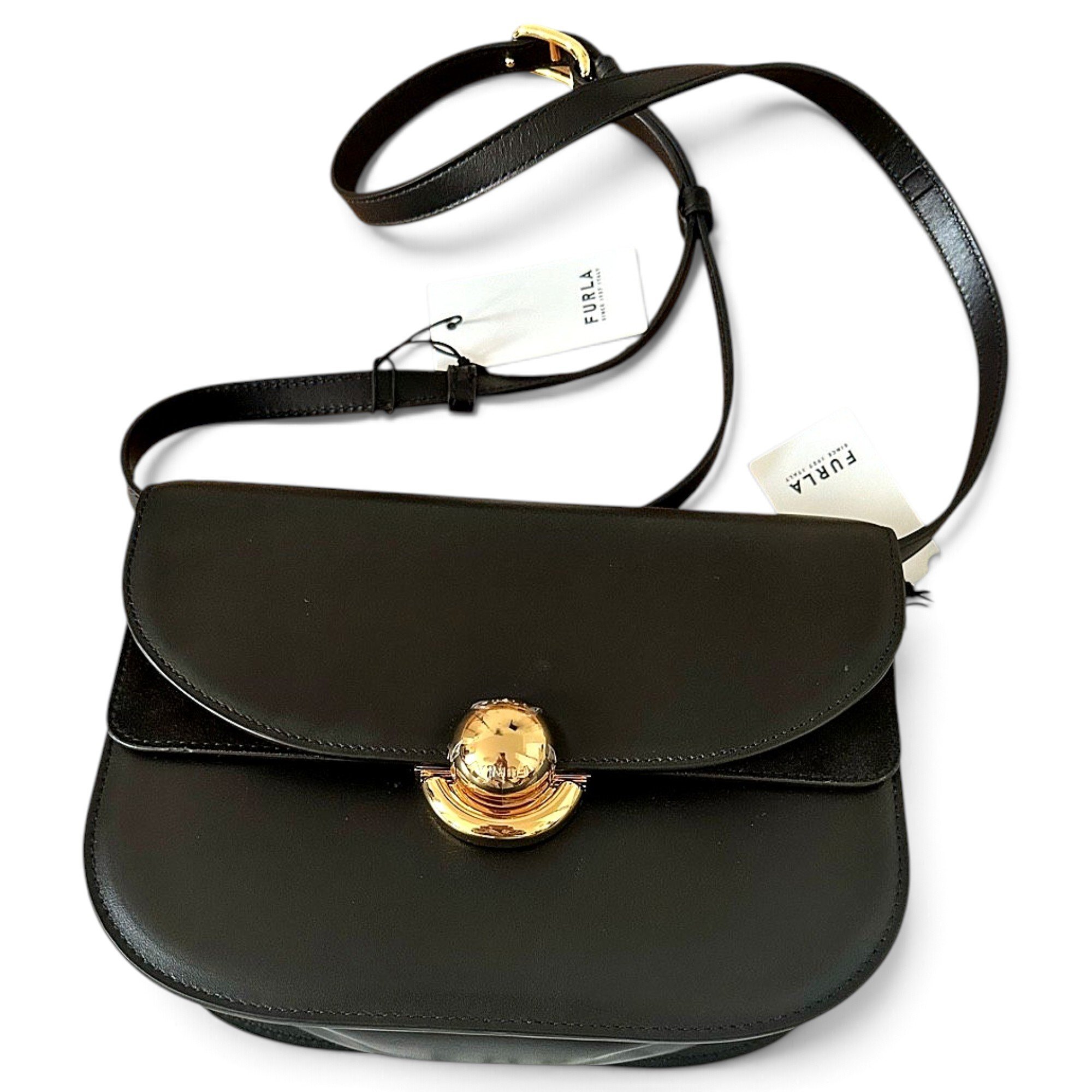 Leather crossbody bag